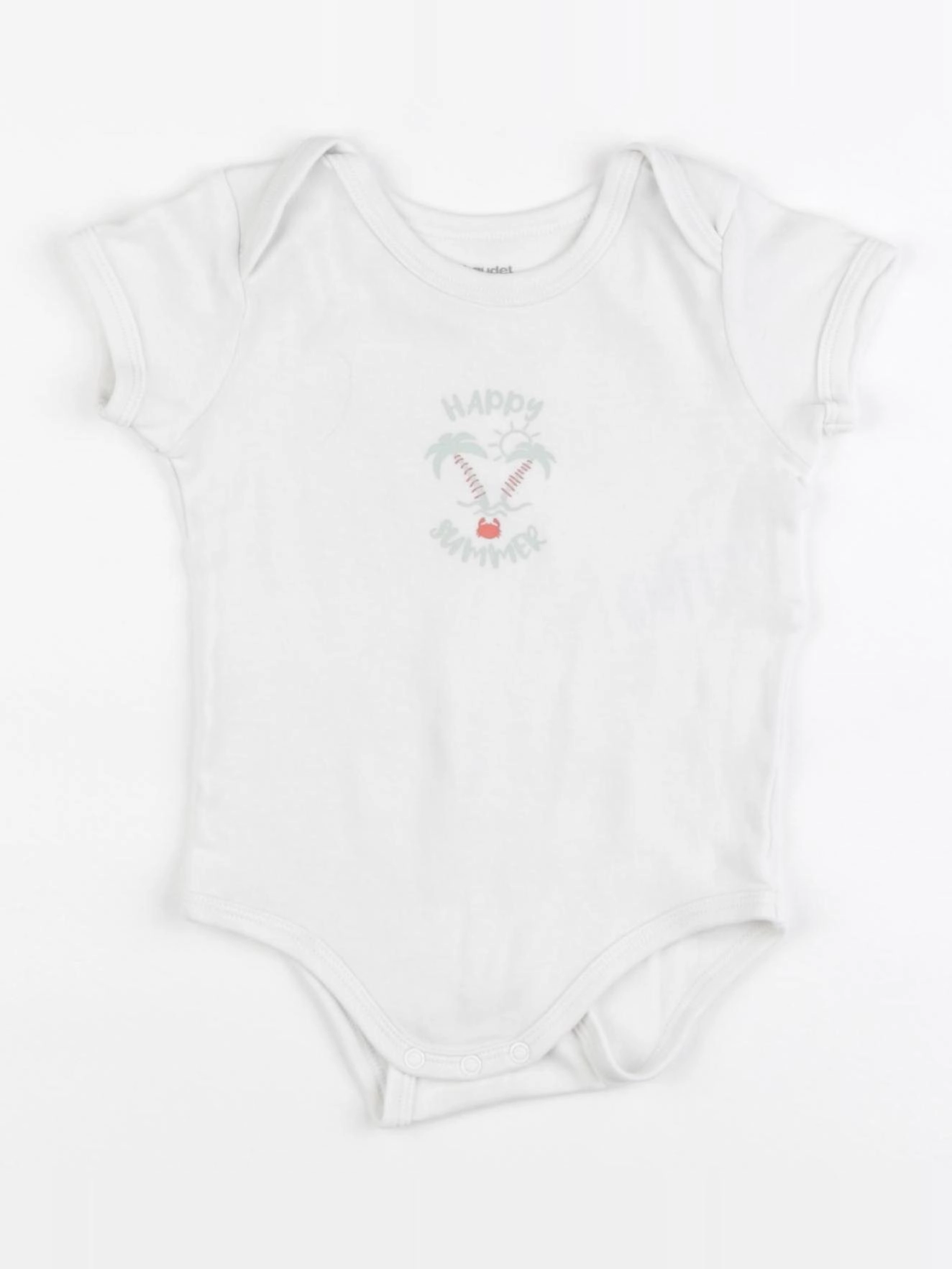 Vertbaudet - body blanc - 12 mois