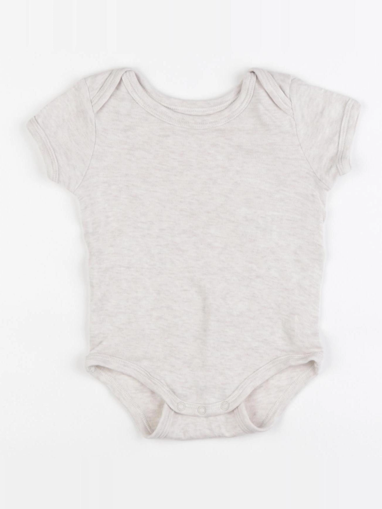 Vertbaudet - body beige - 12 mois