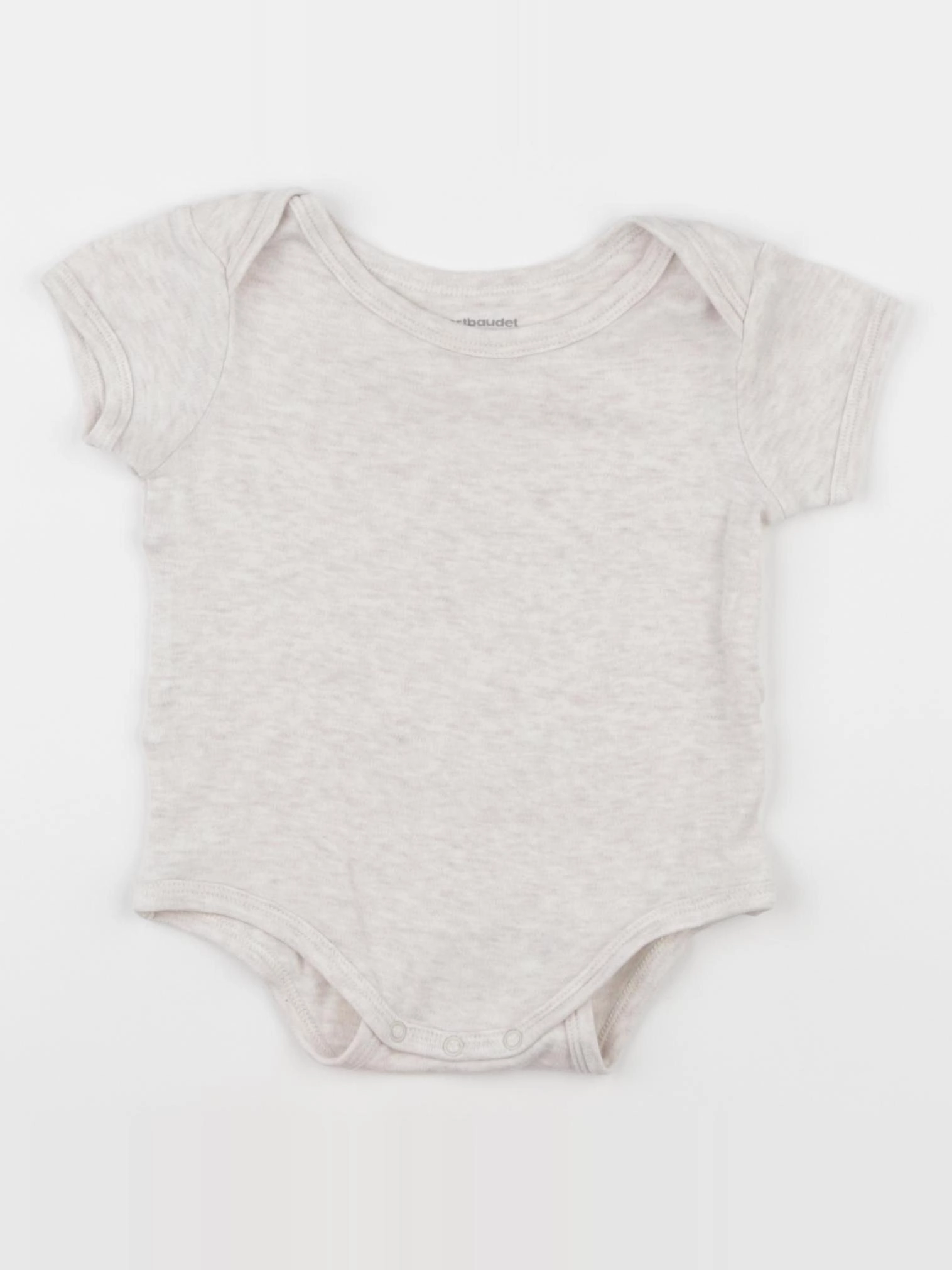 Vertbaudet - body marron - 12 mois