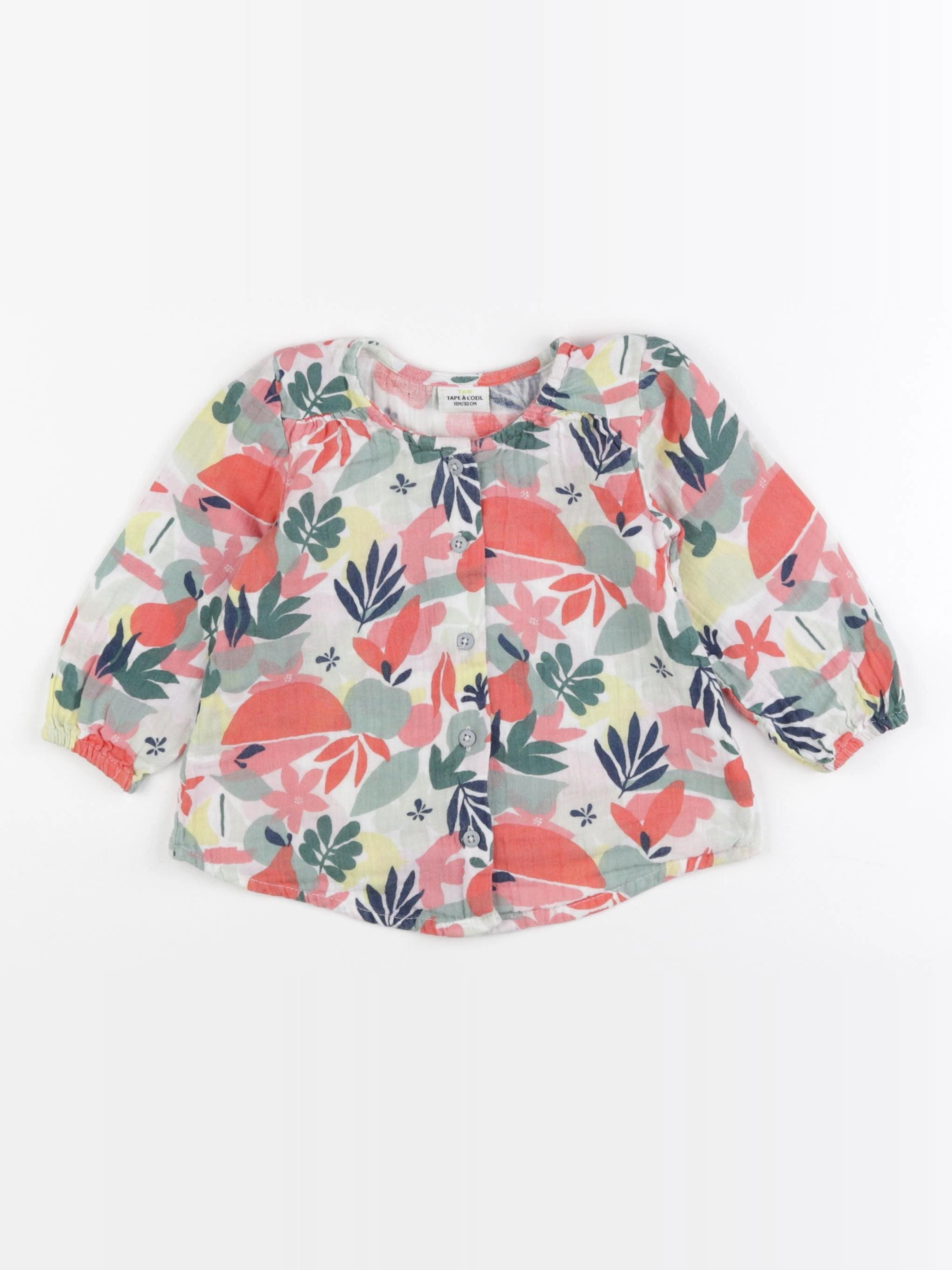 Tape à l'oeil - chemise multicolore - 18 mois