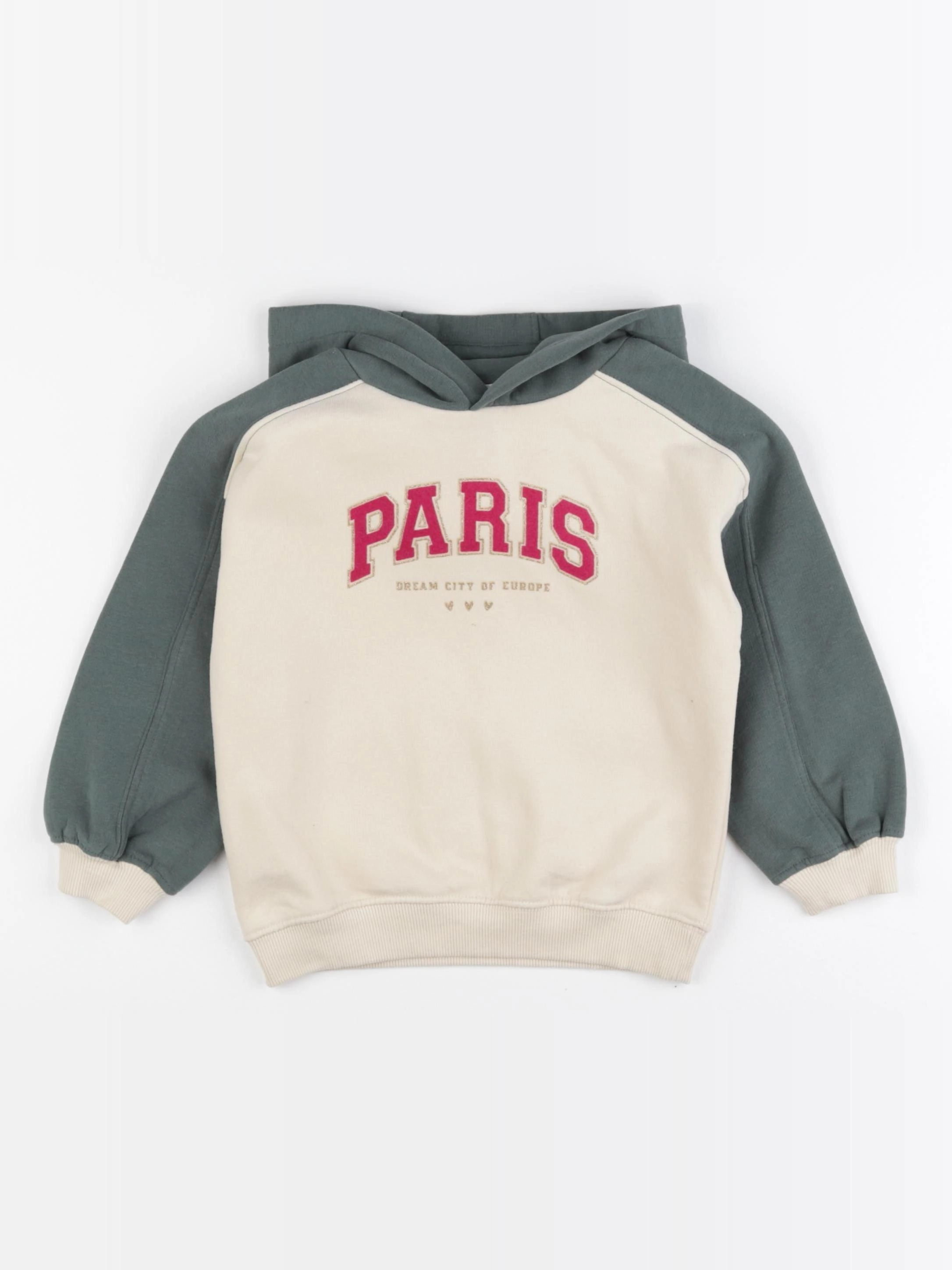 Vertbaudet - sweat multicolore - 4 ans