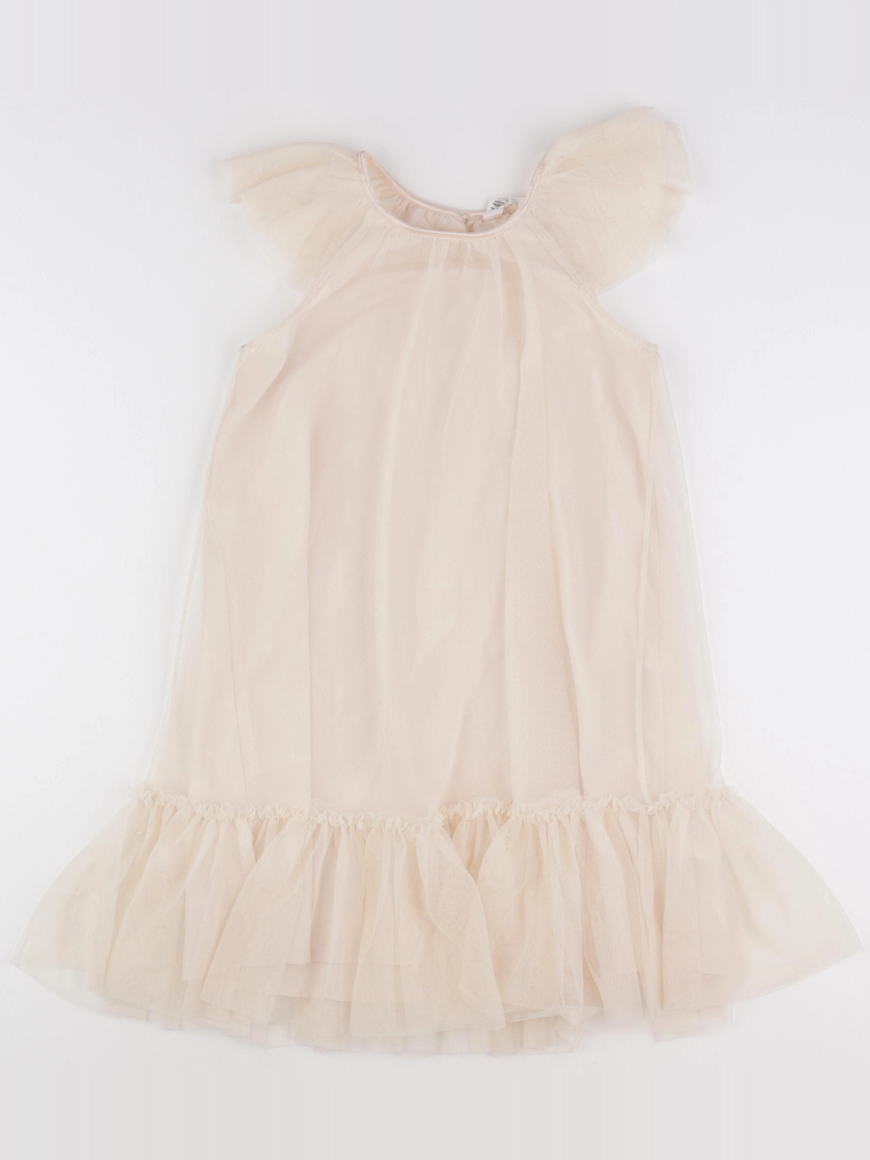 H&M - robe beige - 9/10 ans