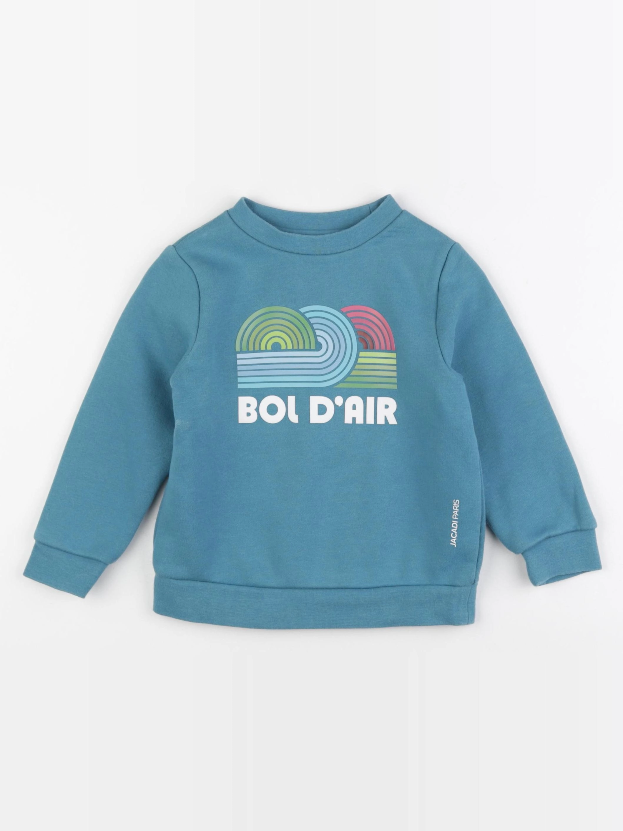Jacadi - sweat bleu - 3 ans