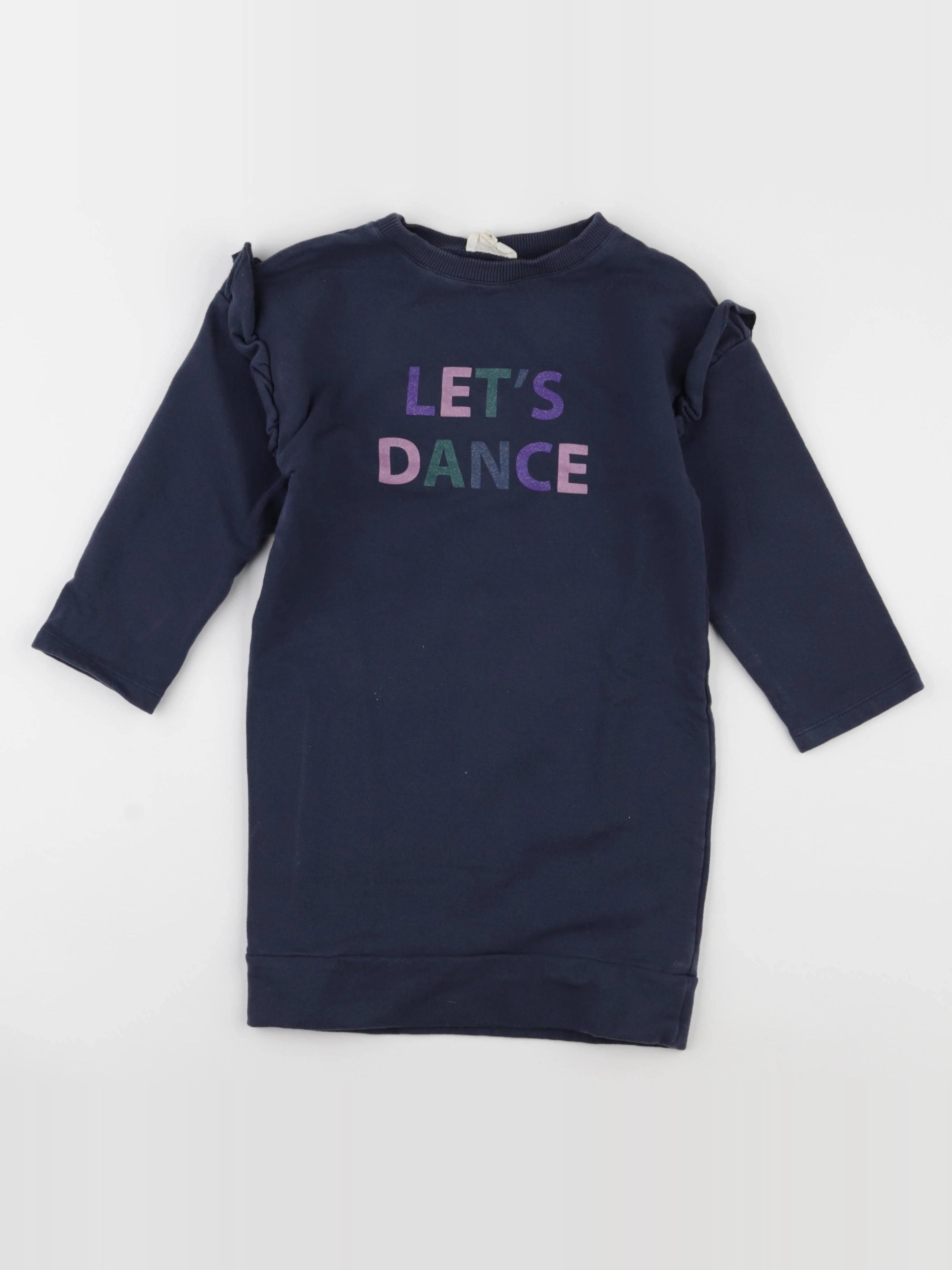 Louis Louise - robe bleu - 4 ans