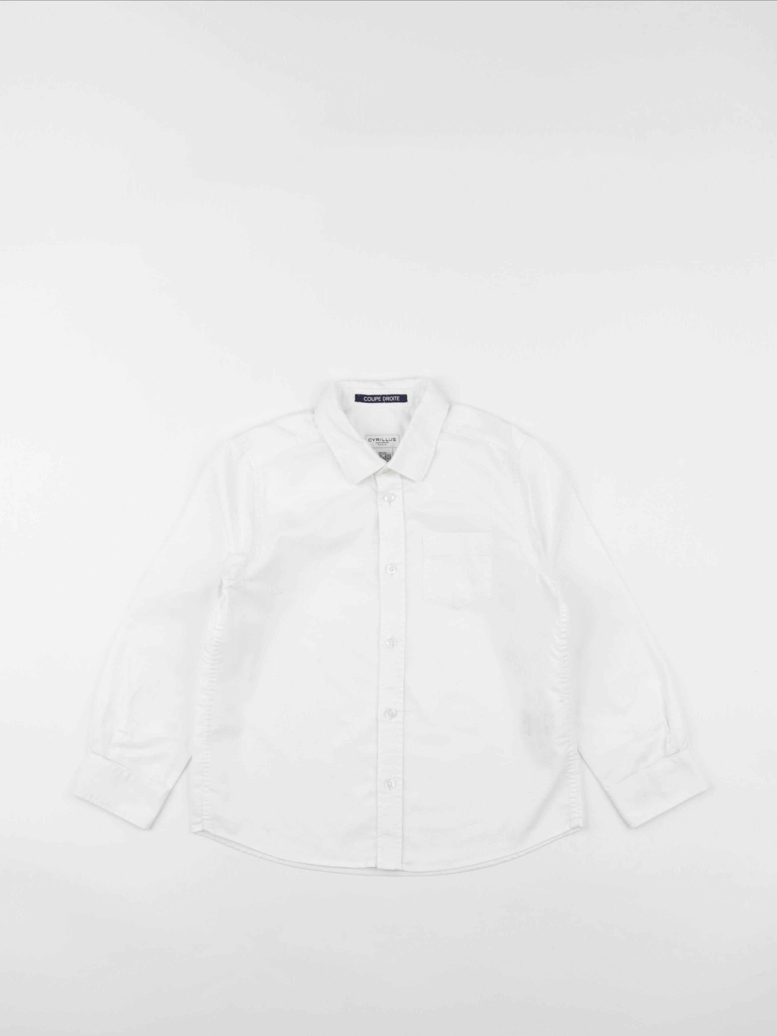 Cyrillus - chemise blanc - 6 ans