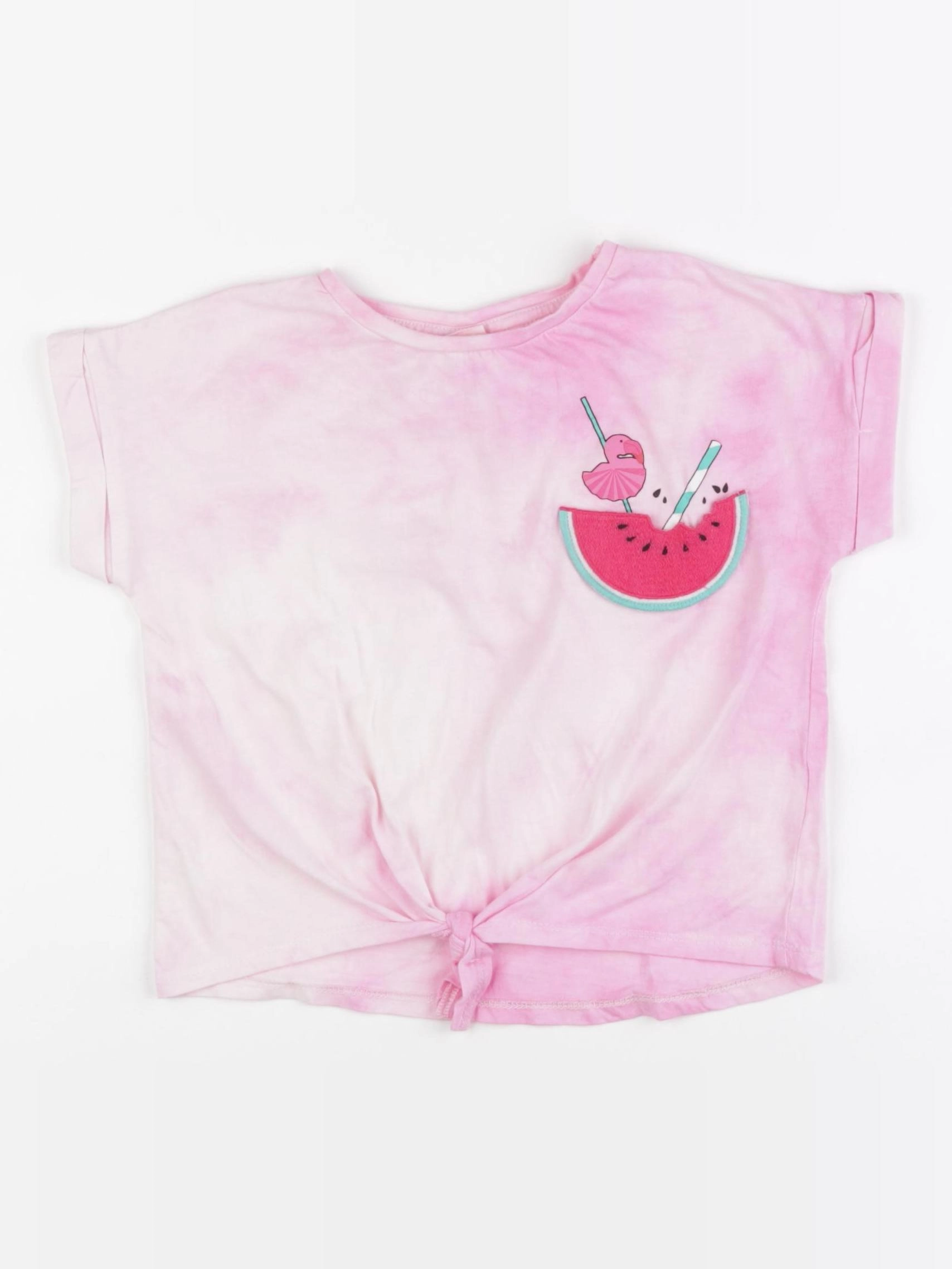 Zara - tee-shirt rose - 5 ans