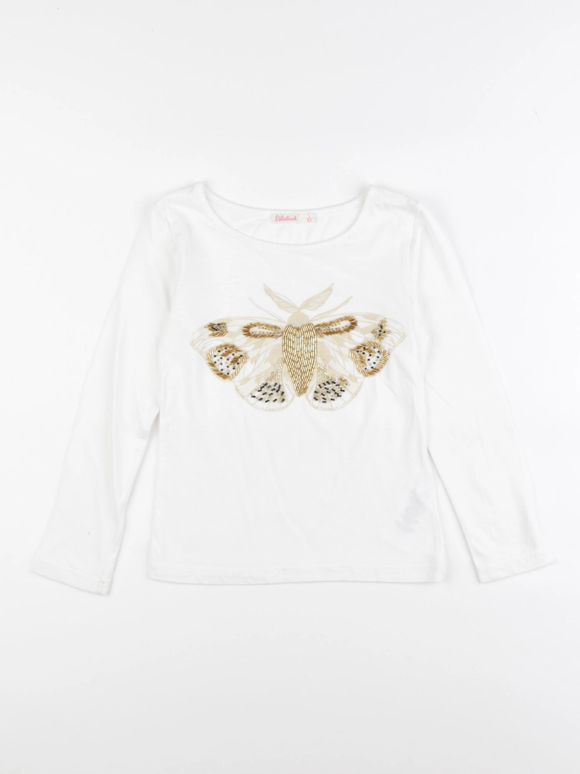 Billie Blush - tee-shirt blanc - 5 ans