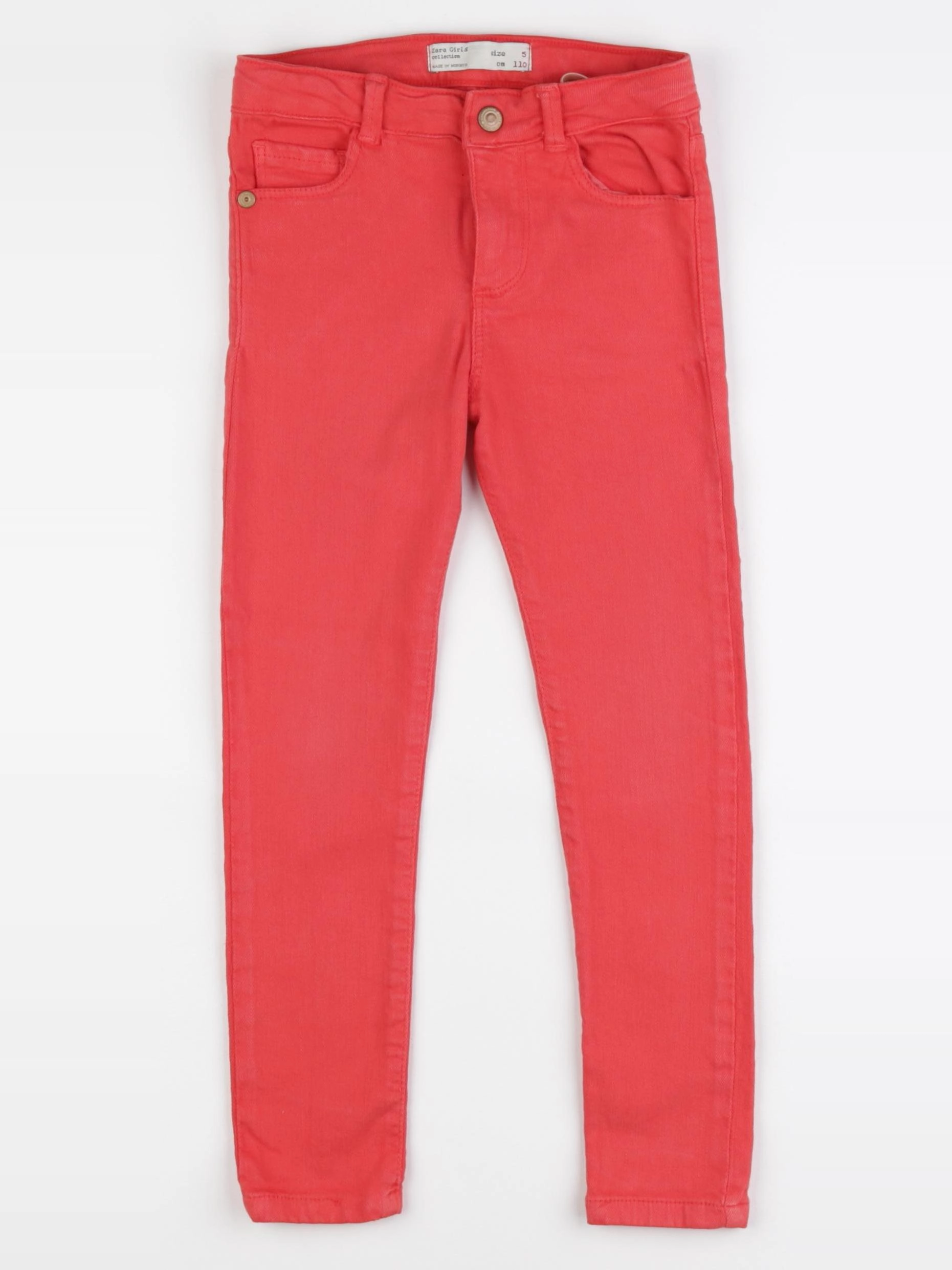 Zara - jean rouge - 5 ans