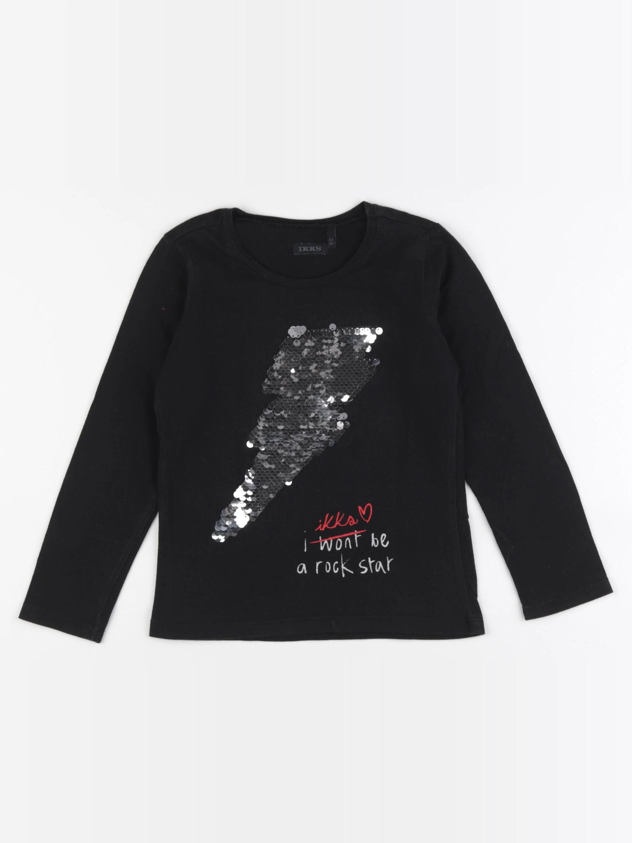 IKKS - tee-shirt noir - 4 ans