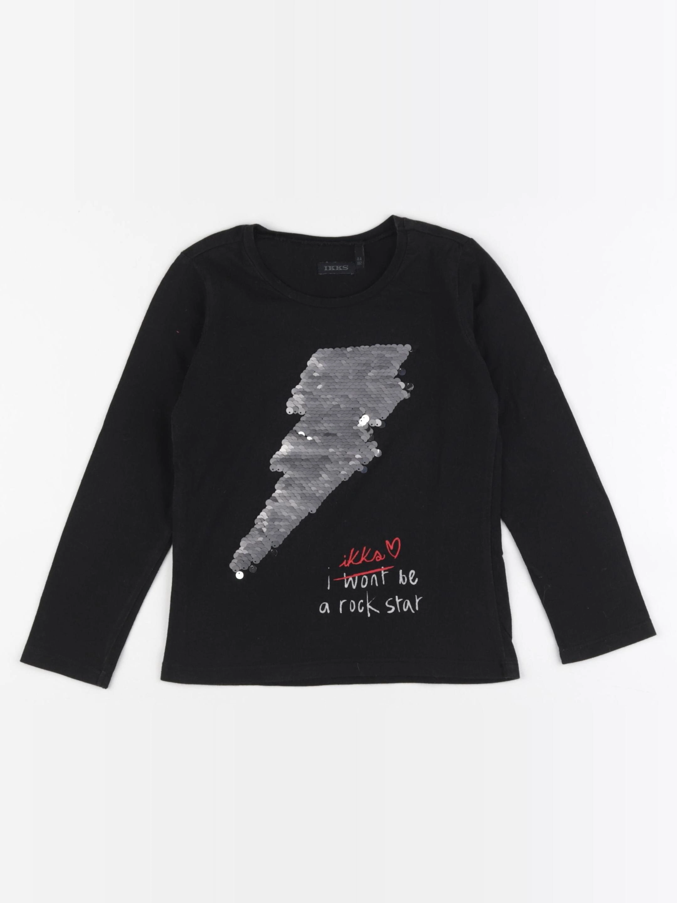 IKKS - tee-shirt noir - 4 ans