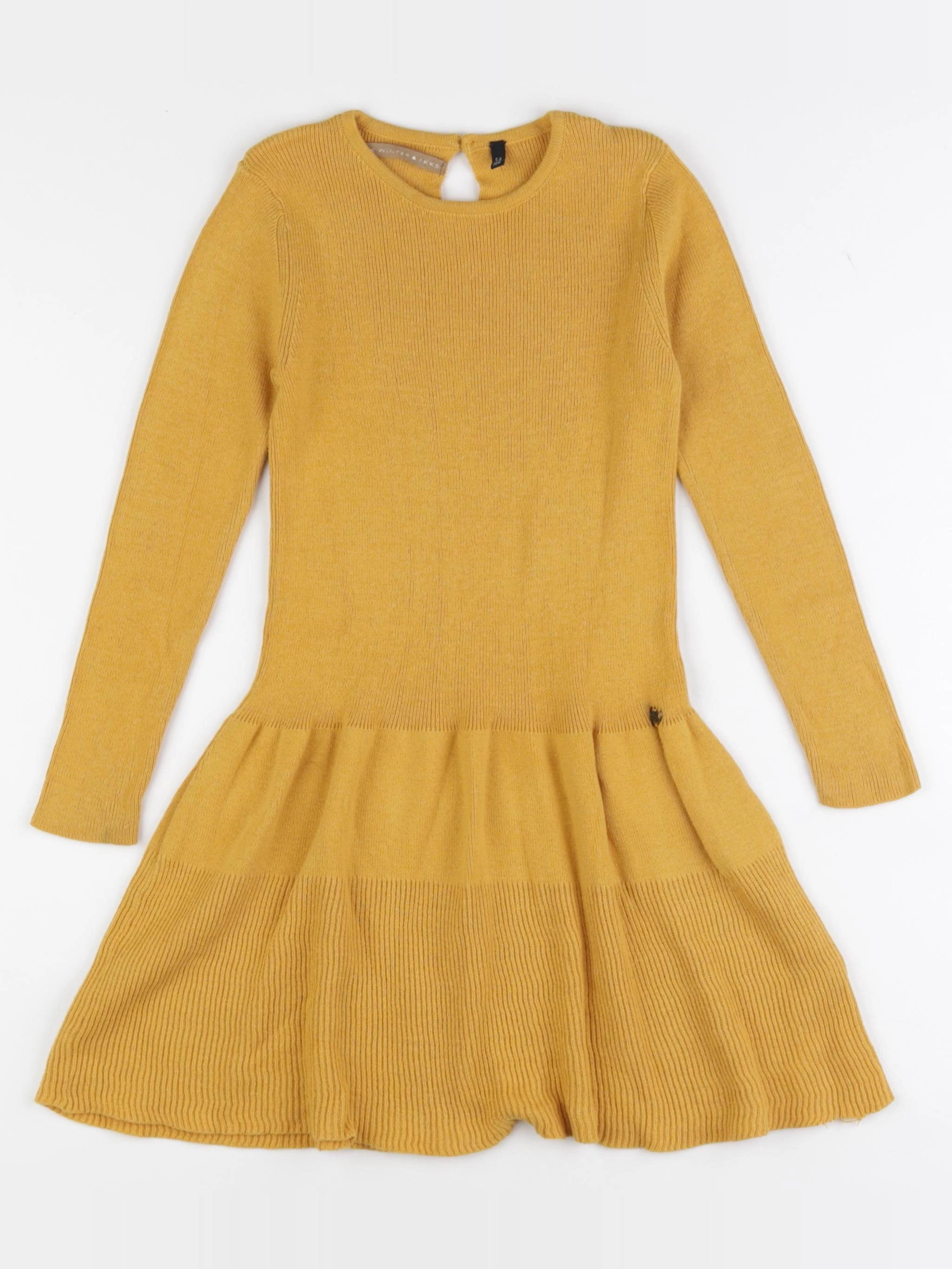 IKKS - robe jaune - 5 ans