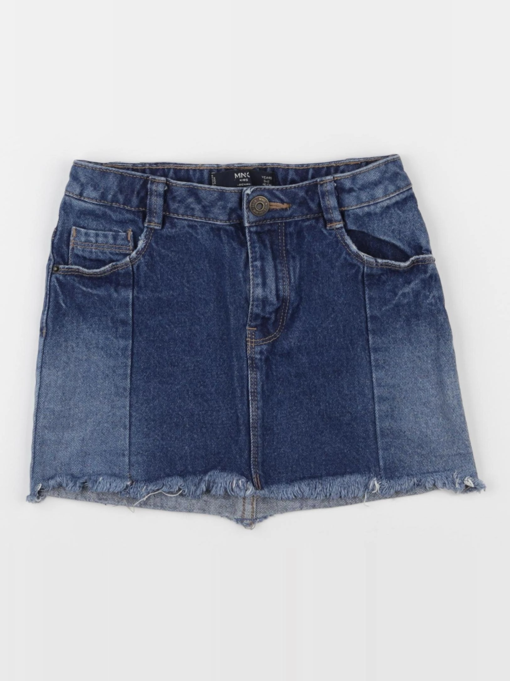 Mango - jupe bleu - 5/6 ans