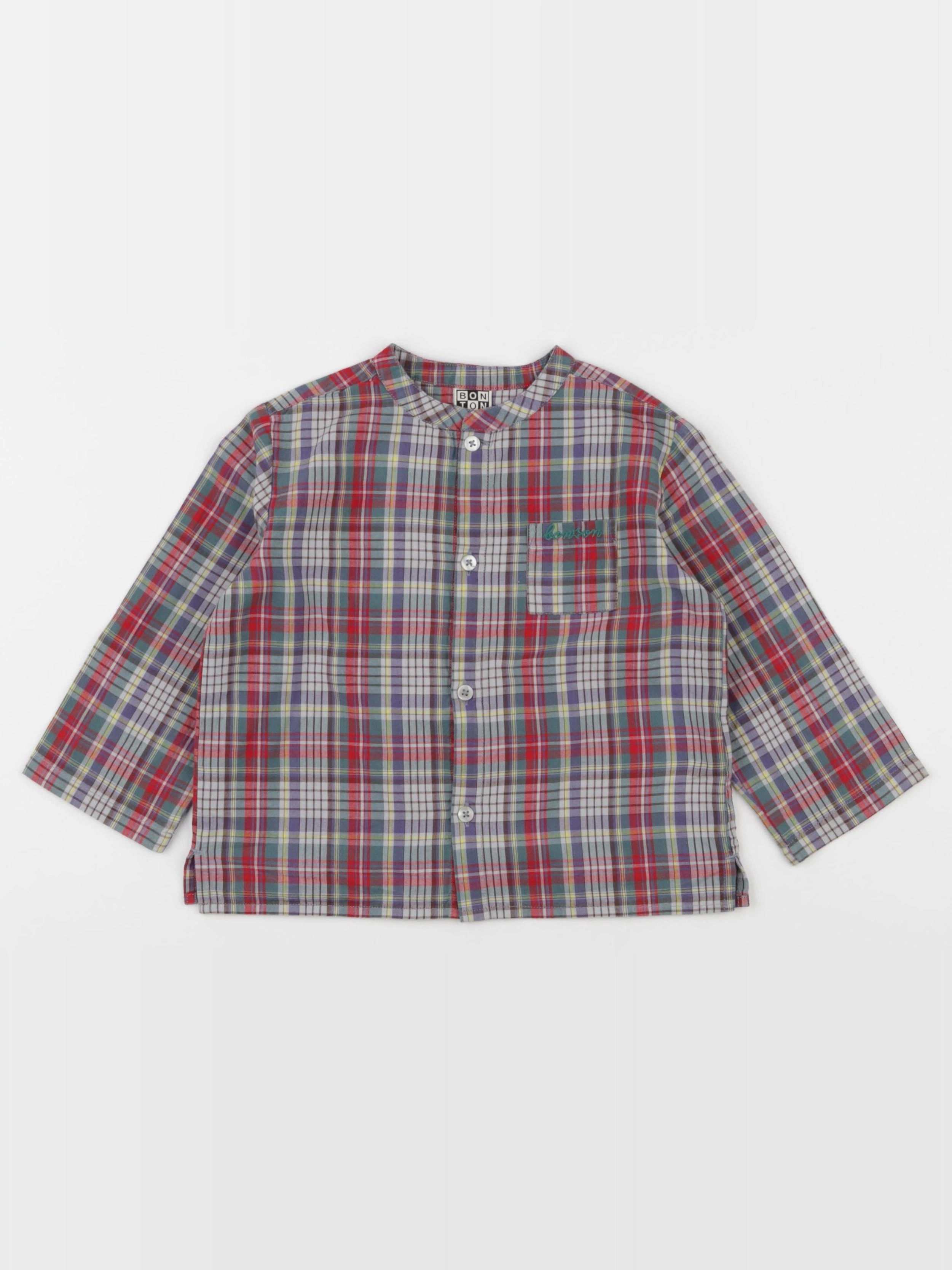 Bonton - chemise multicolore - 2 ans