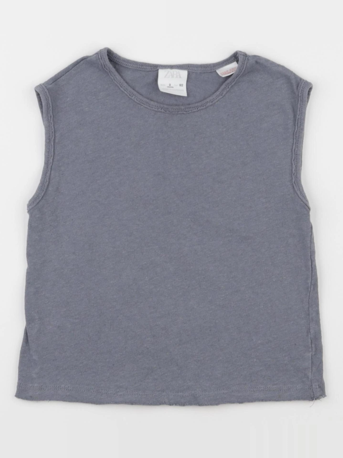 Zara - débardeur bleu - 2 ans