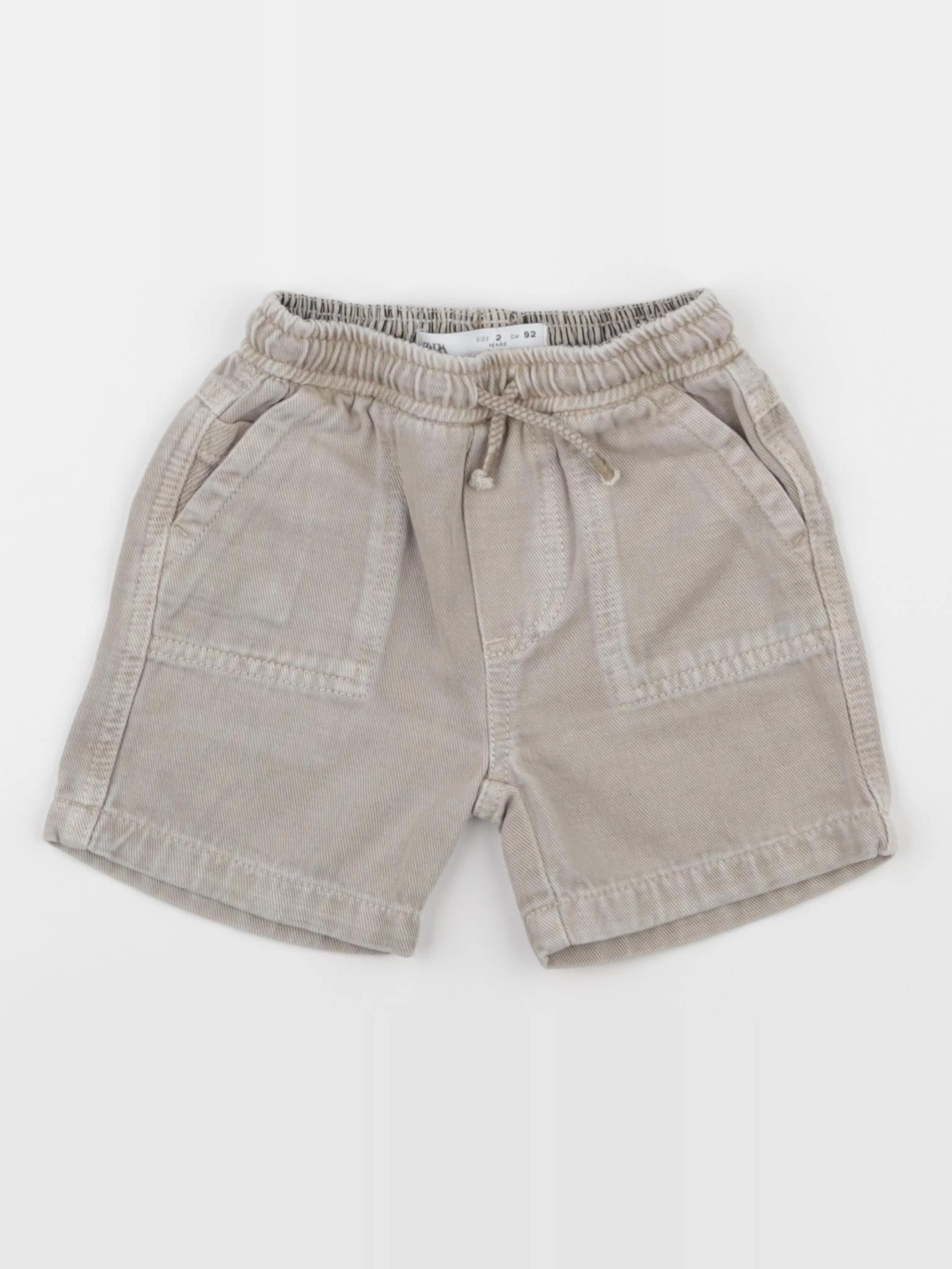 Zara - short marron - 2 ans