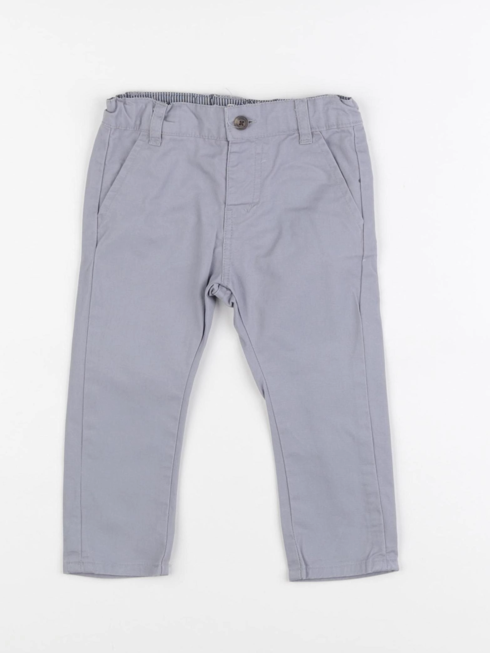 Vertbaudet - pantalon bleu - 9 mois
