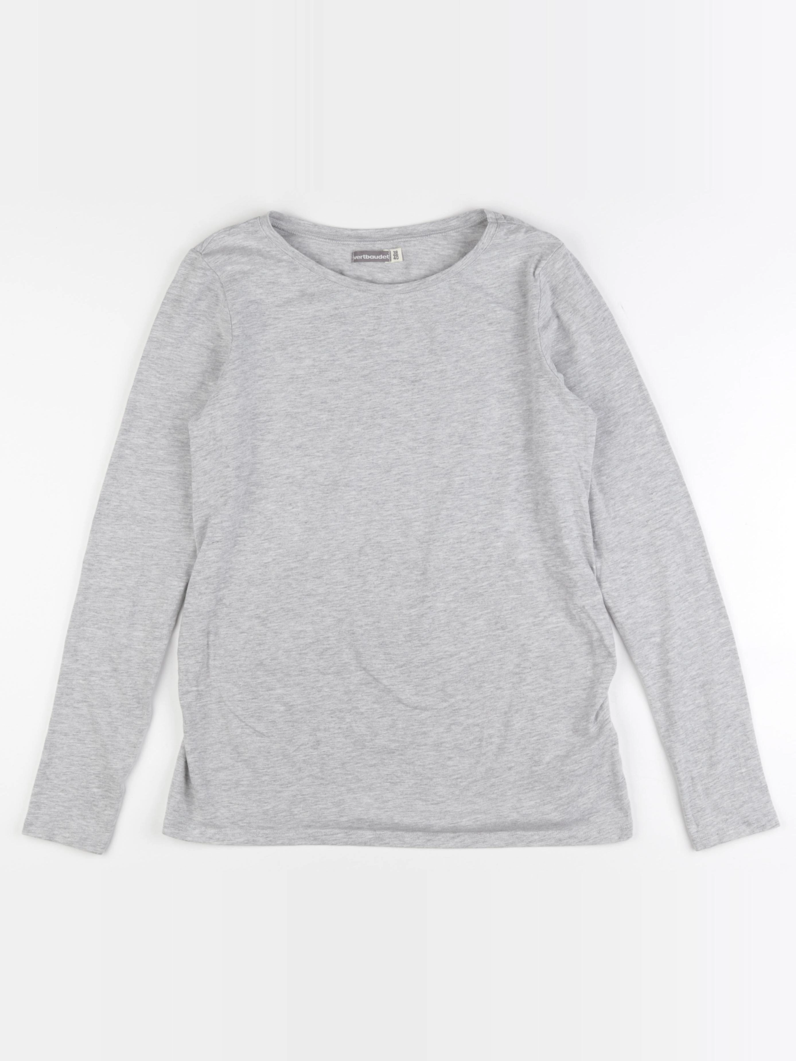 Vertbaudet - tee-shirt grossesse gris - 38 à 40