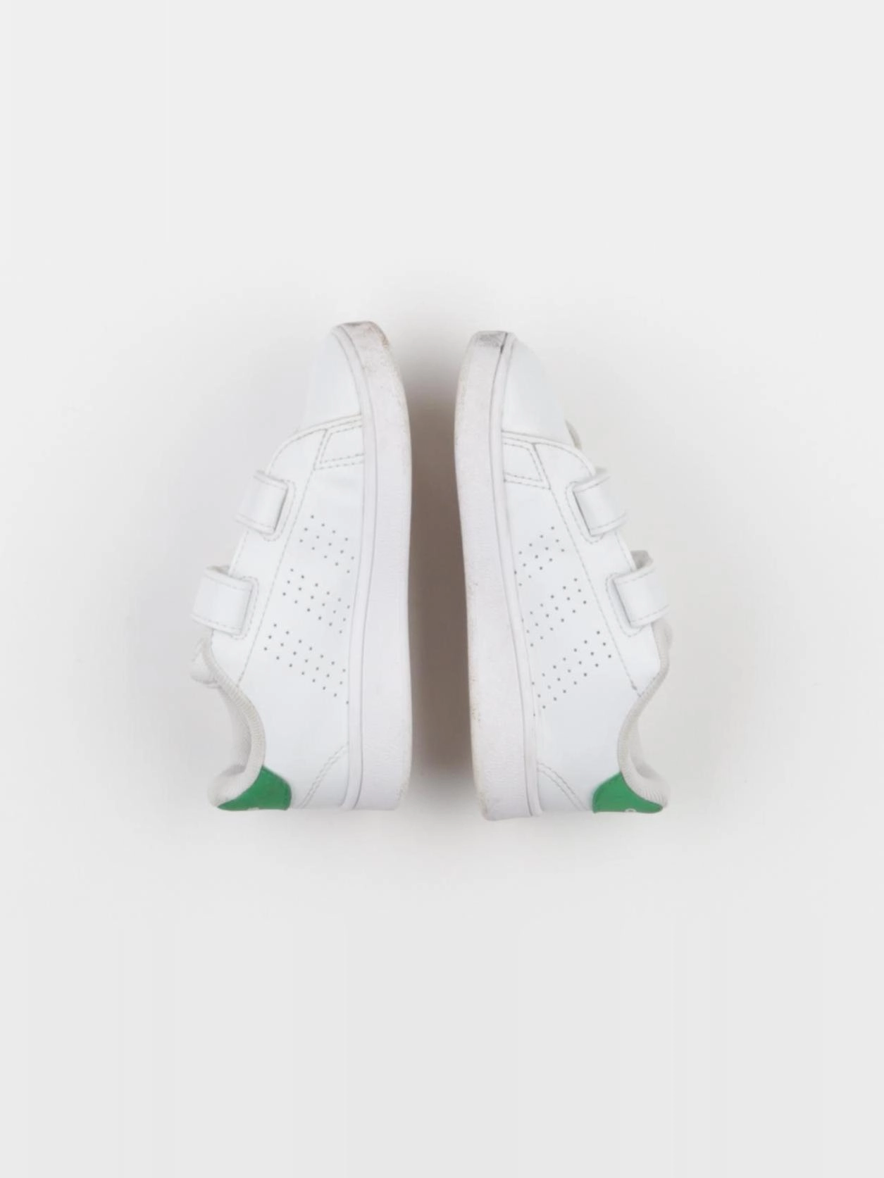 Adidas - baskets blanc, vert - pointure 24