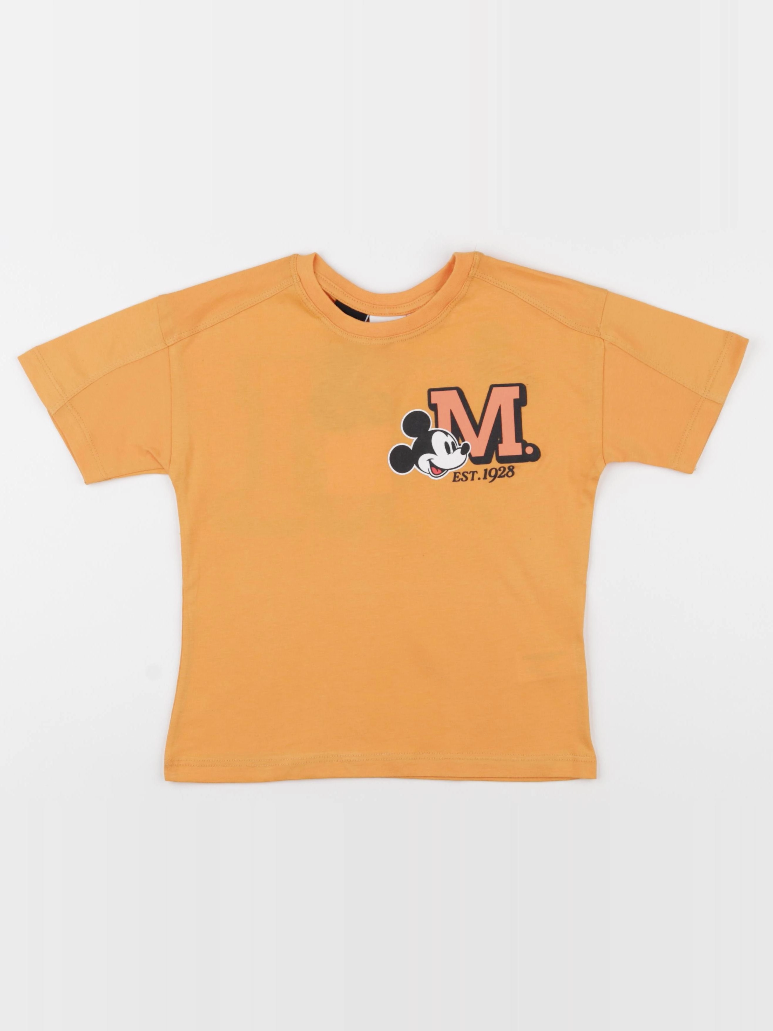 Zara - tee-shirt imprimé au dos orange - 5 ans