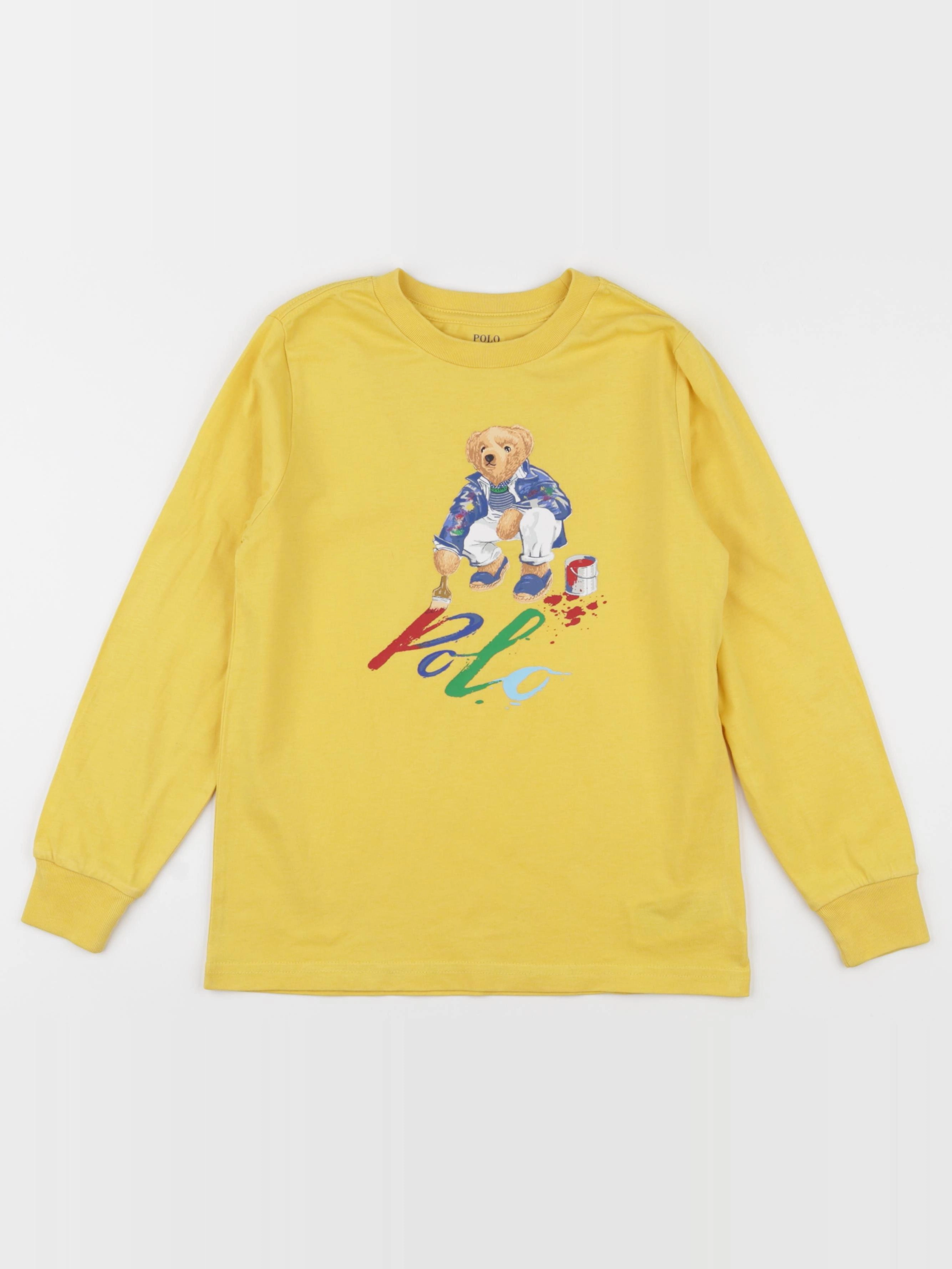 Ralph Lauren - tee-shirt jaune - 6 ans