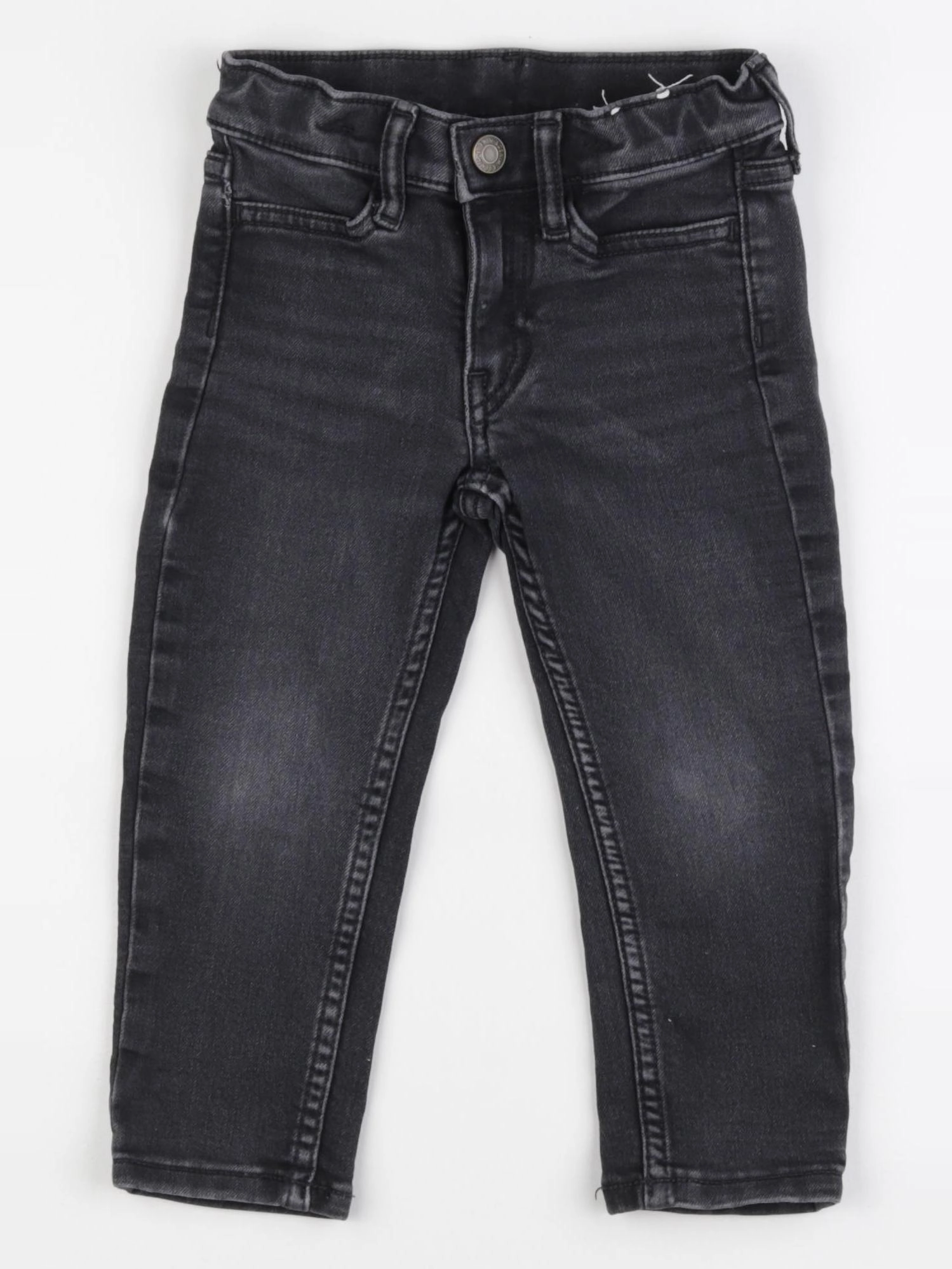 H&M - jean noir - 18/24 mois