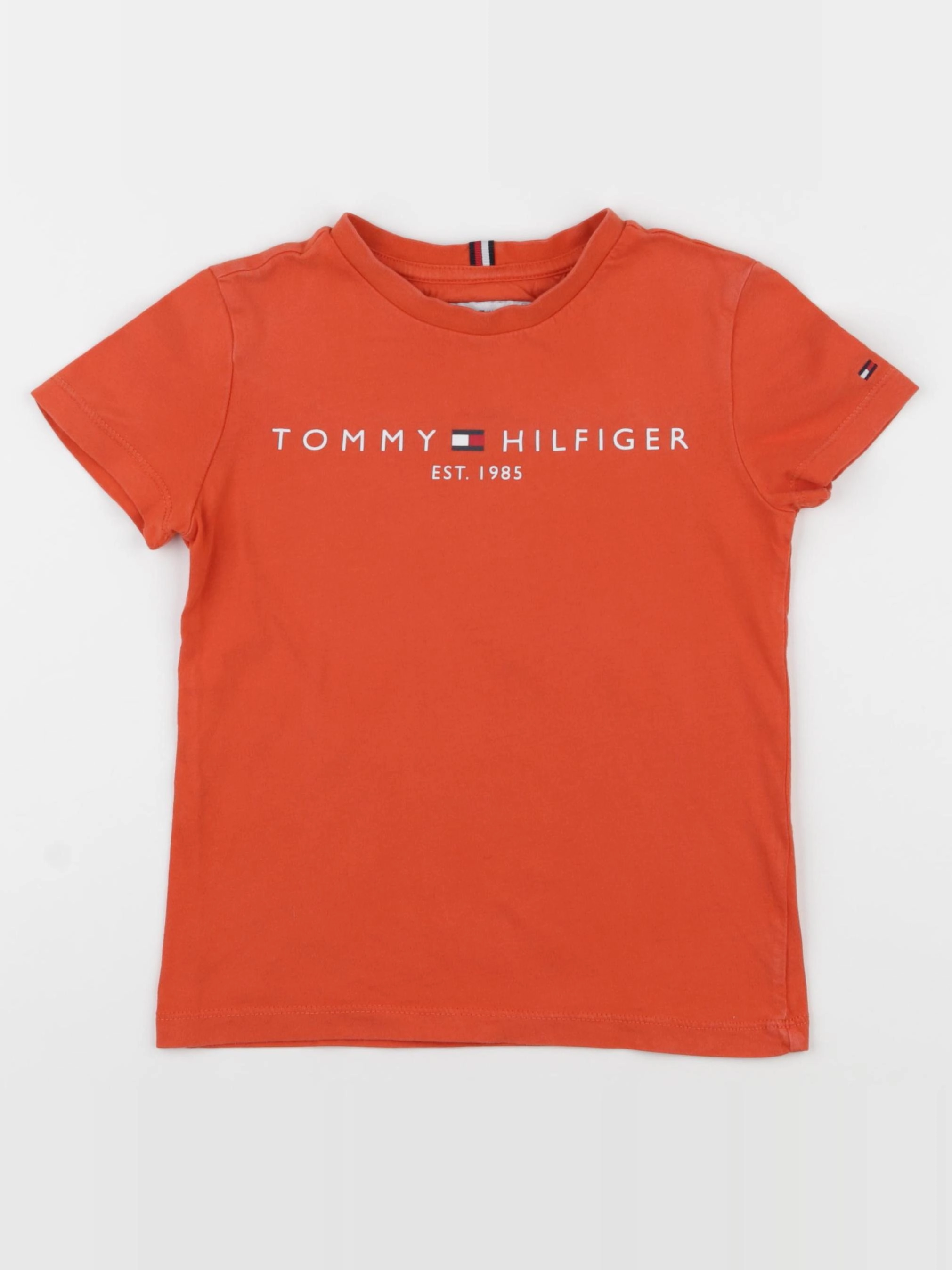 Tommy Hilfiger - tee-shirt rouge - 6 ans