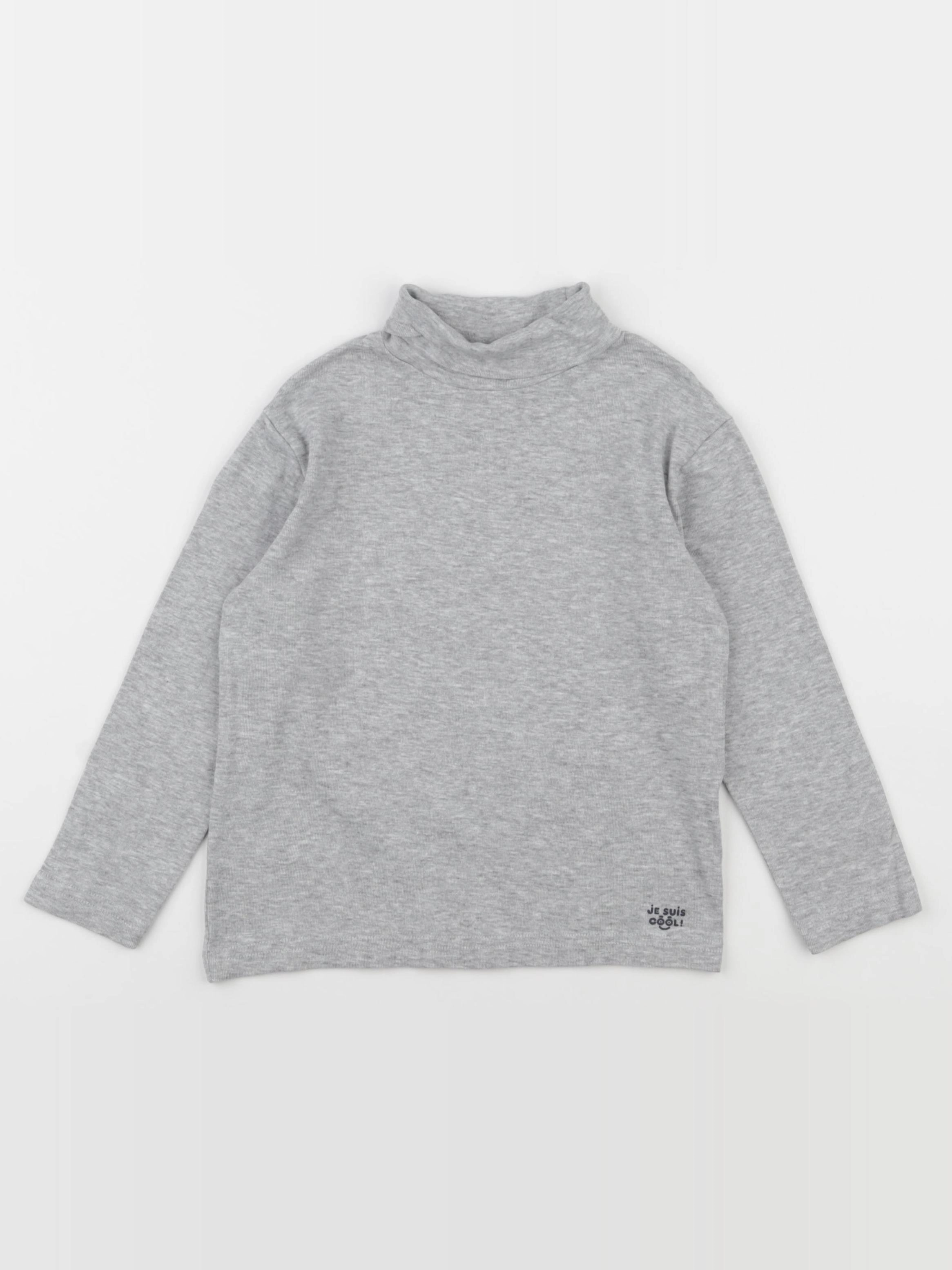 Vertbaudet - sous-pull gris - 4 ans