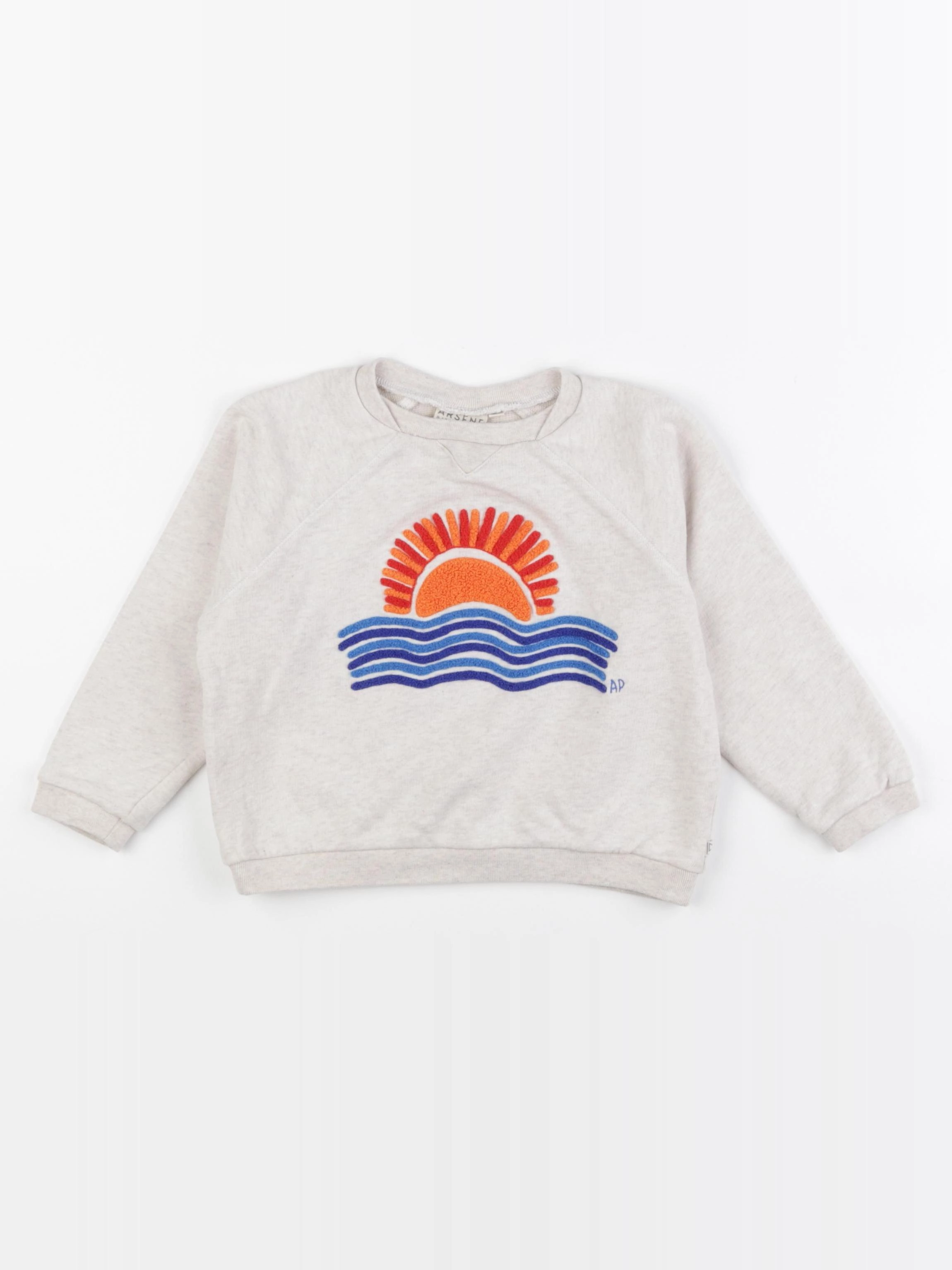 Arsène et les pipelettes - sweat beige - 4 ans