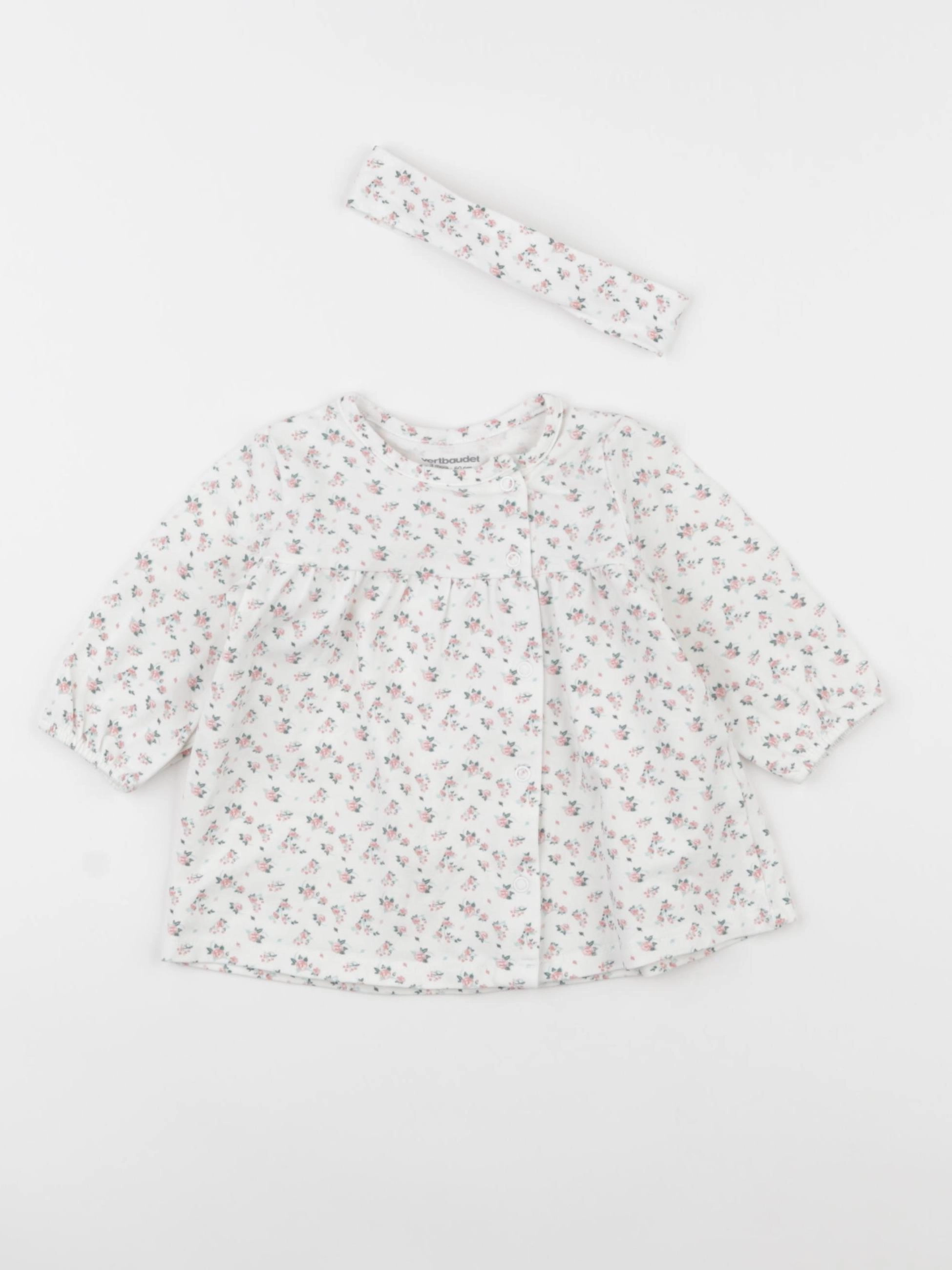 Vertbaudet - robe blanc - 3 ans