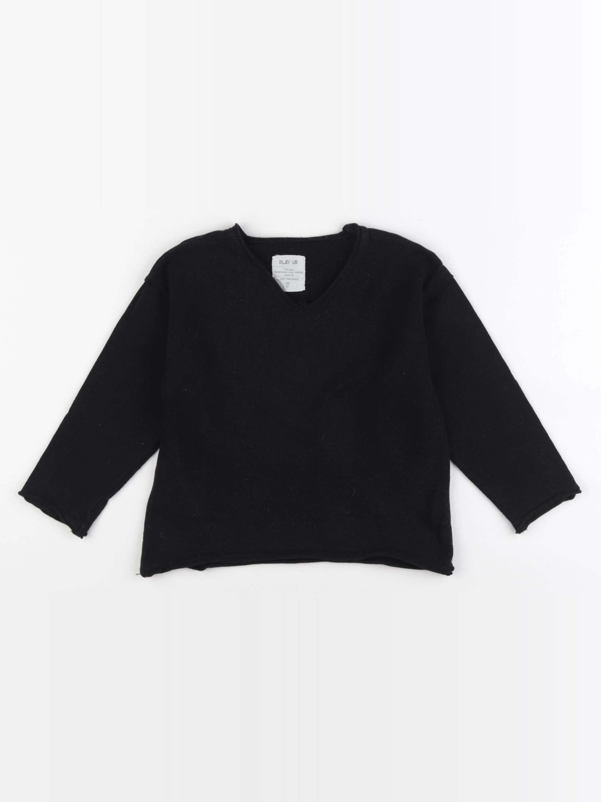 Play Up - pull noir - 3 ans