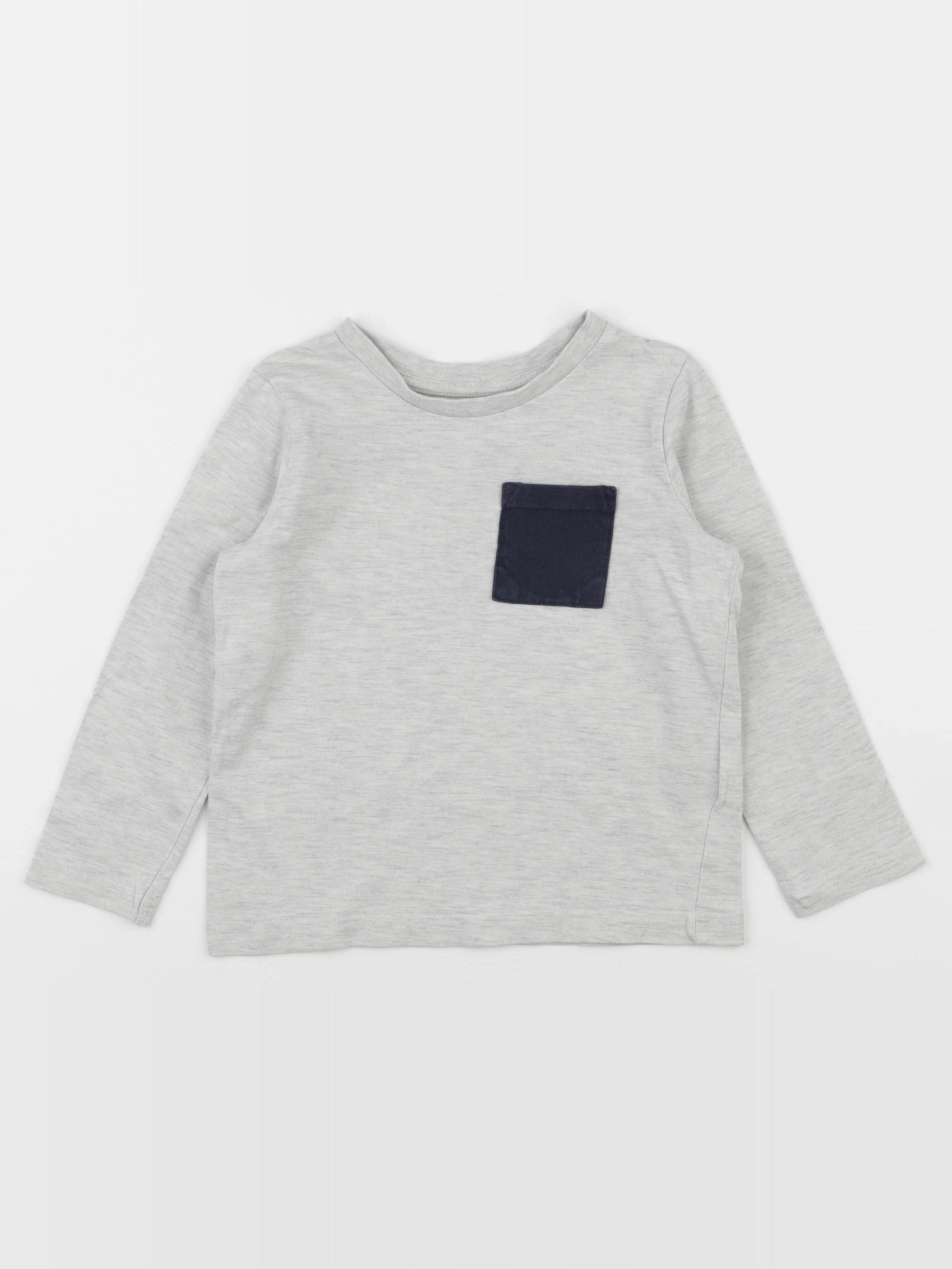 Vertbaudet - tee-shirt gris - 3 ans