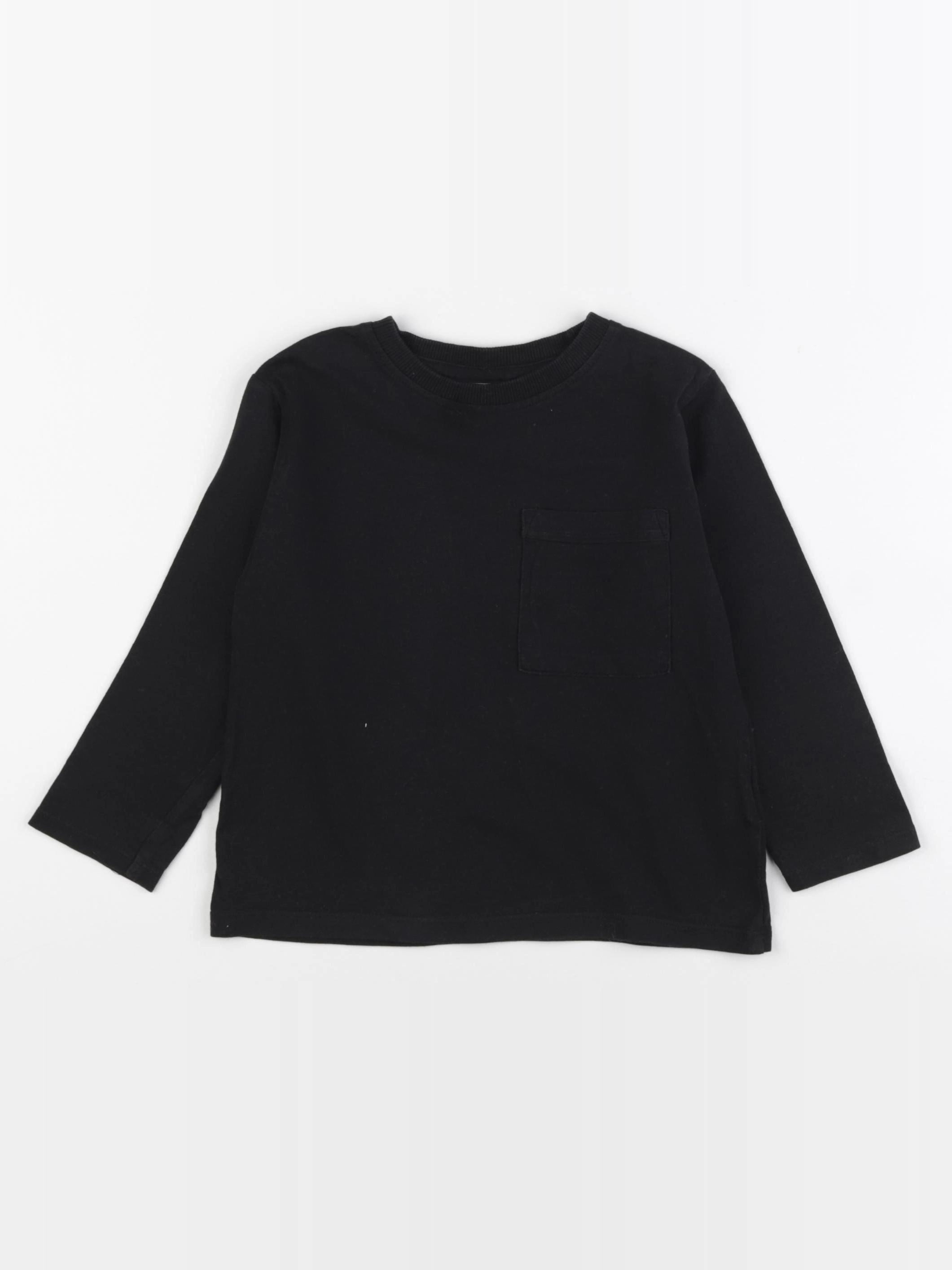 Zara - tee-shirt noir - 2/3 ans