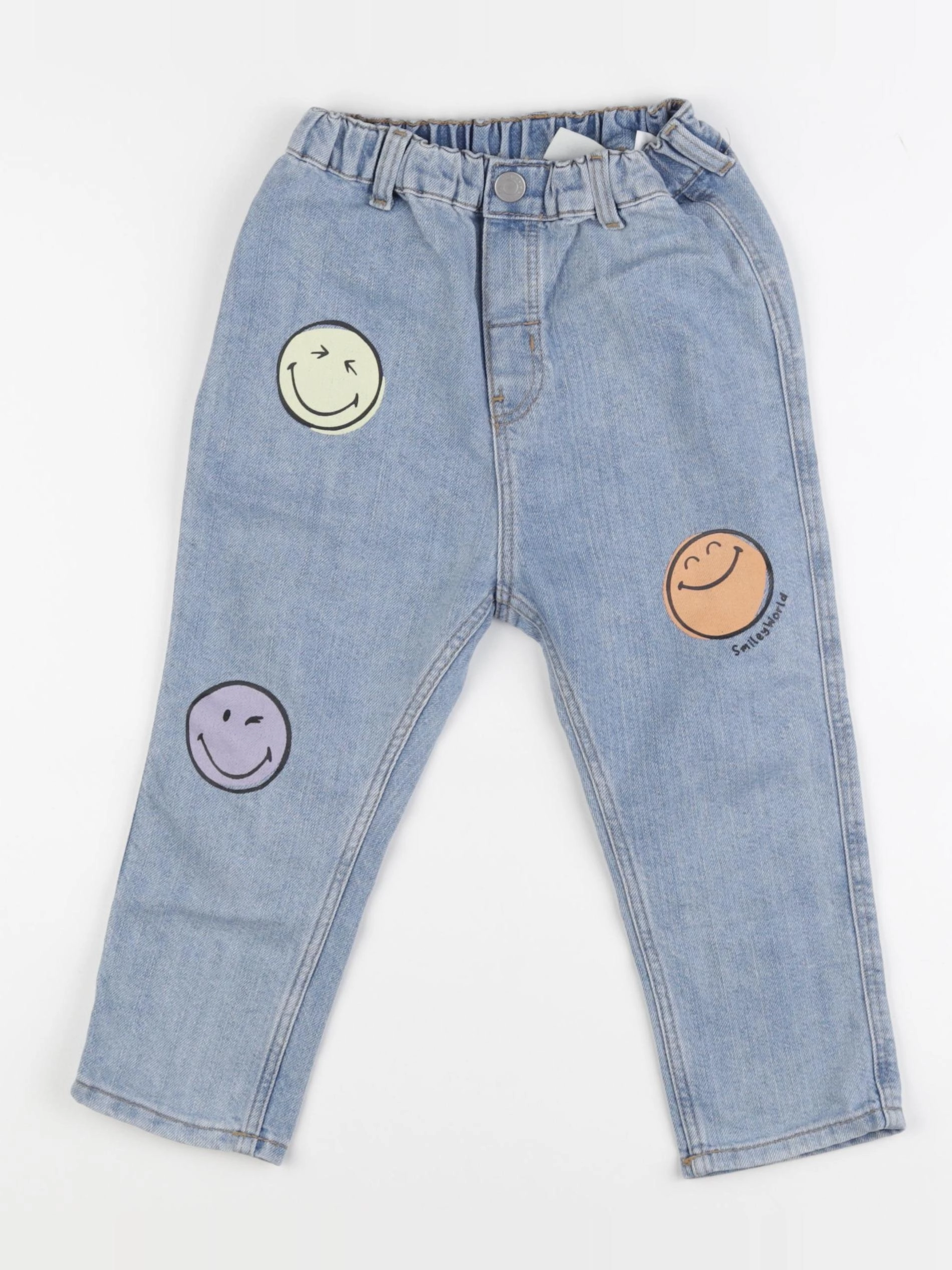 H&M - jean bleu - 2/3 ans