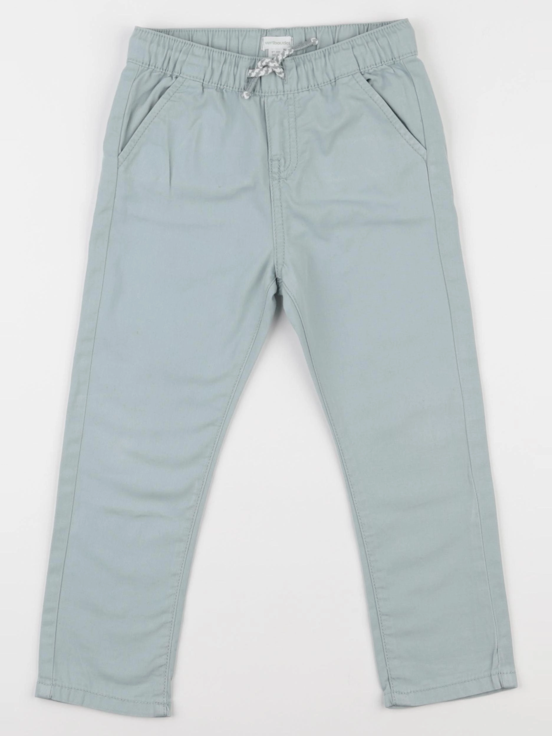 Vertbaudet - pantalon vert - 3 ans