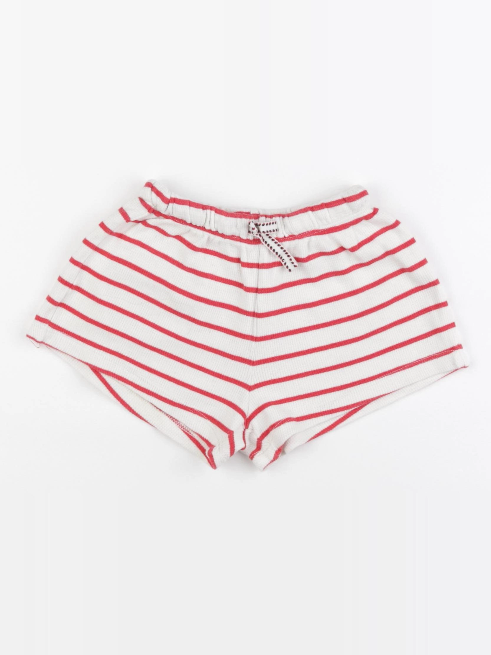 Monoprix - short rouge - 5 ans