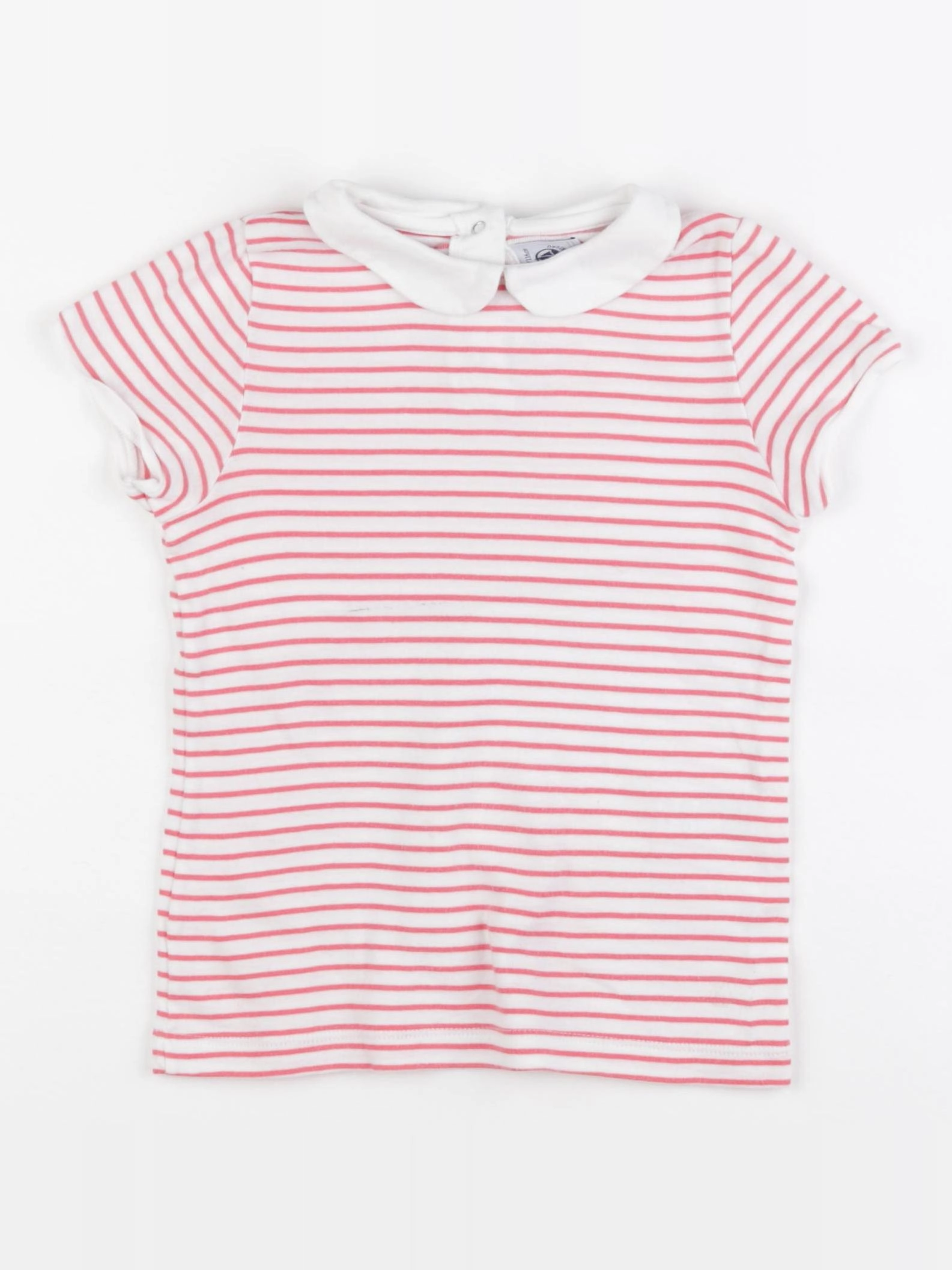 Petit Bateau - tee-shirt rose - 6 ans