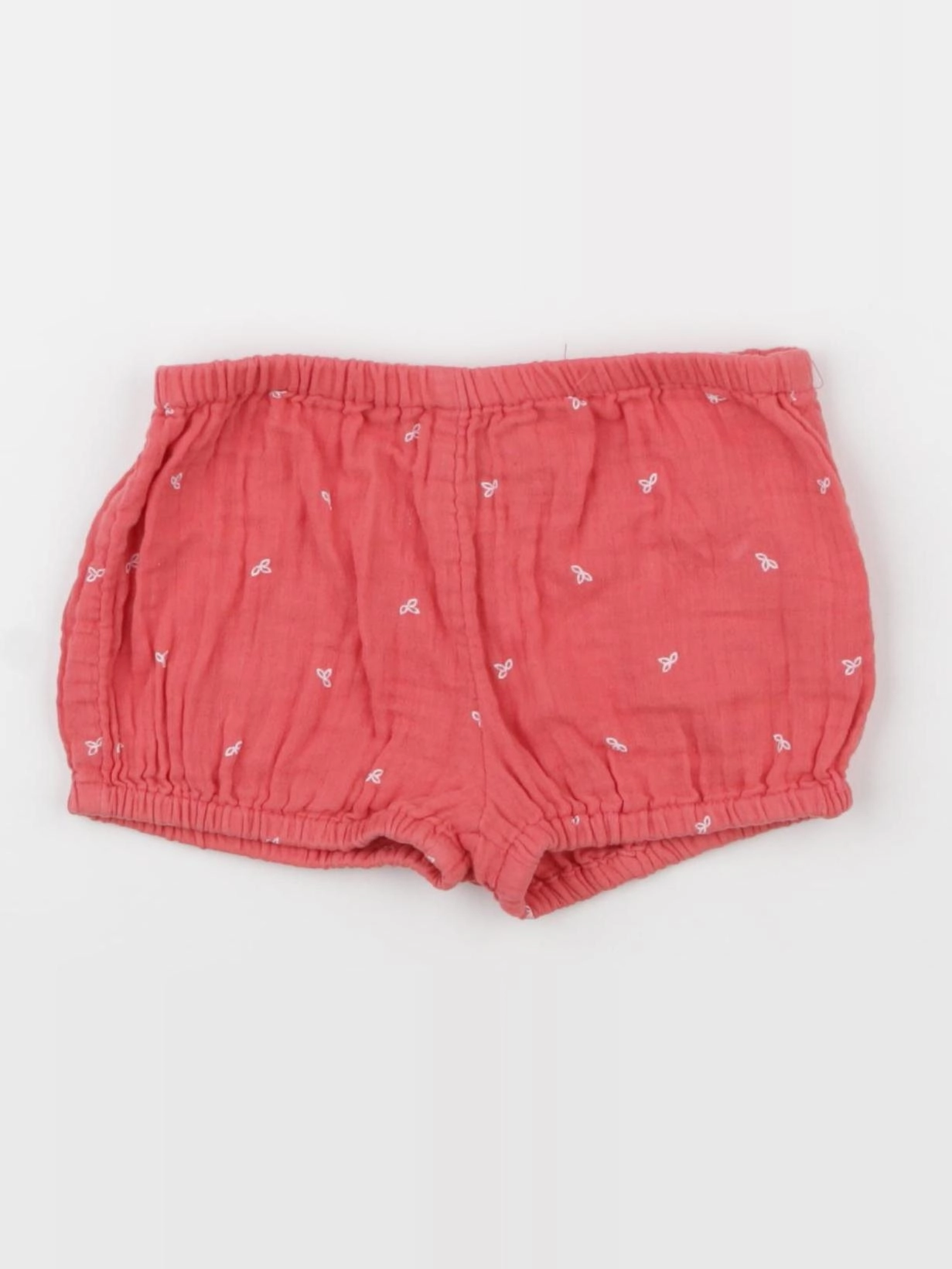 Vertbaudet - bloomer rose - 12 mois