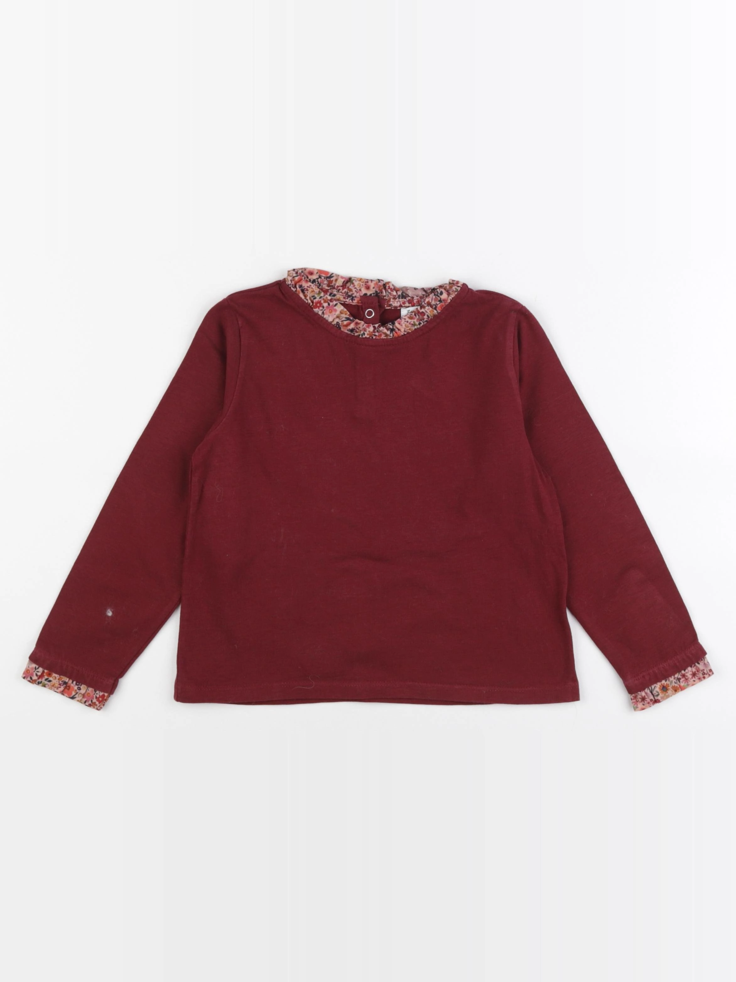 Eden & Victor - tee-shirt rouge - 5 ans