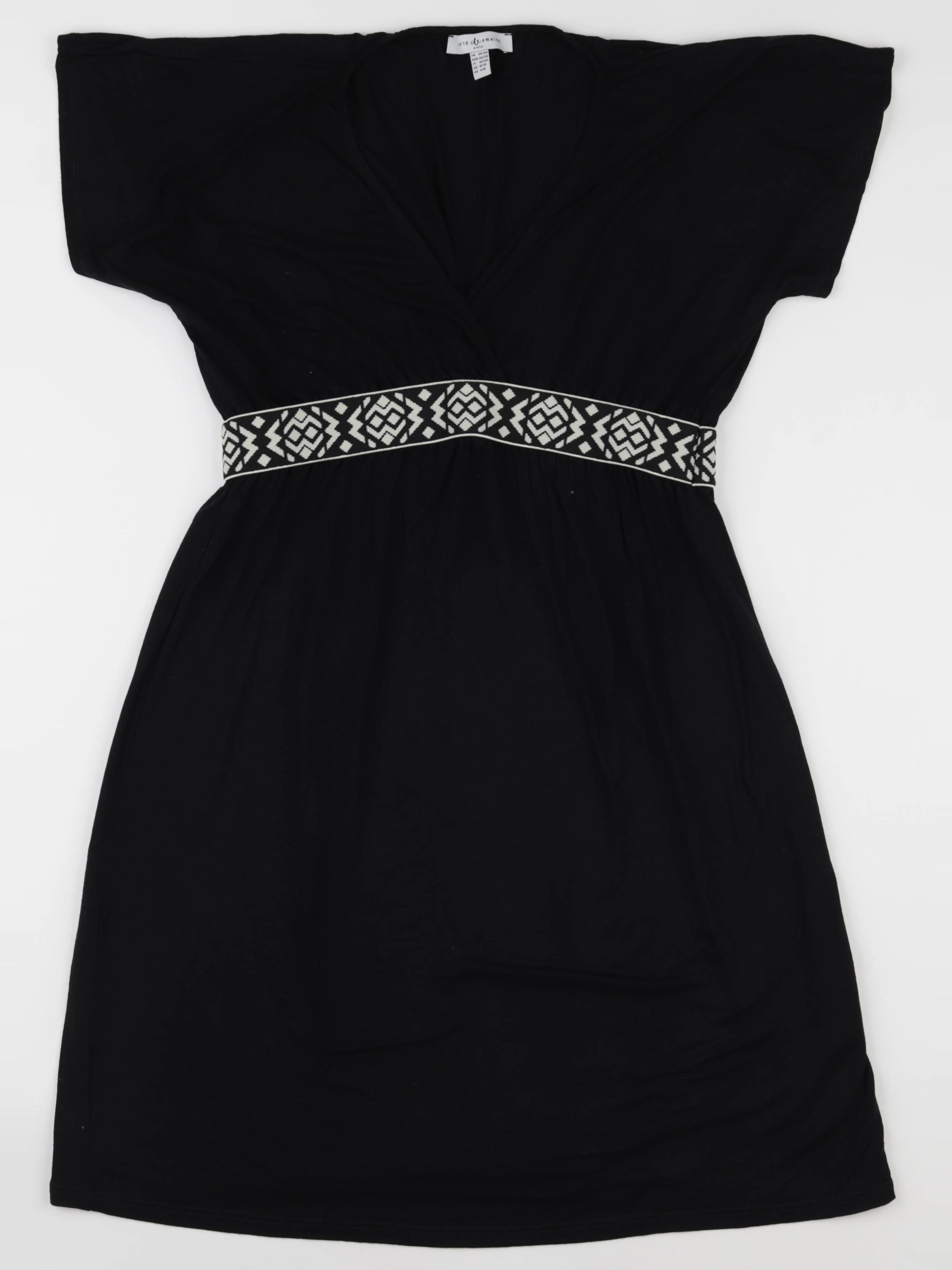 Envie de fraise - robe grossesse noir - 36 à 38