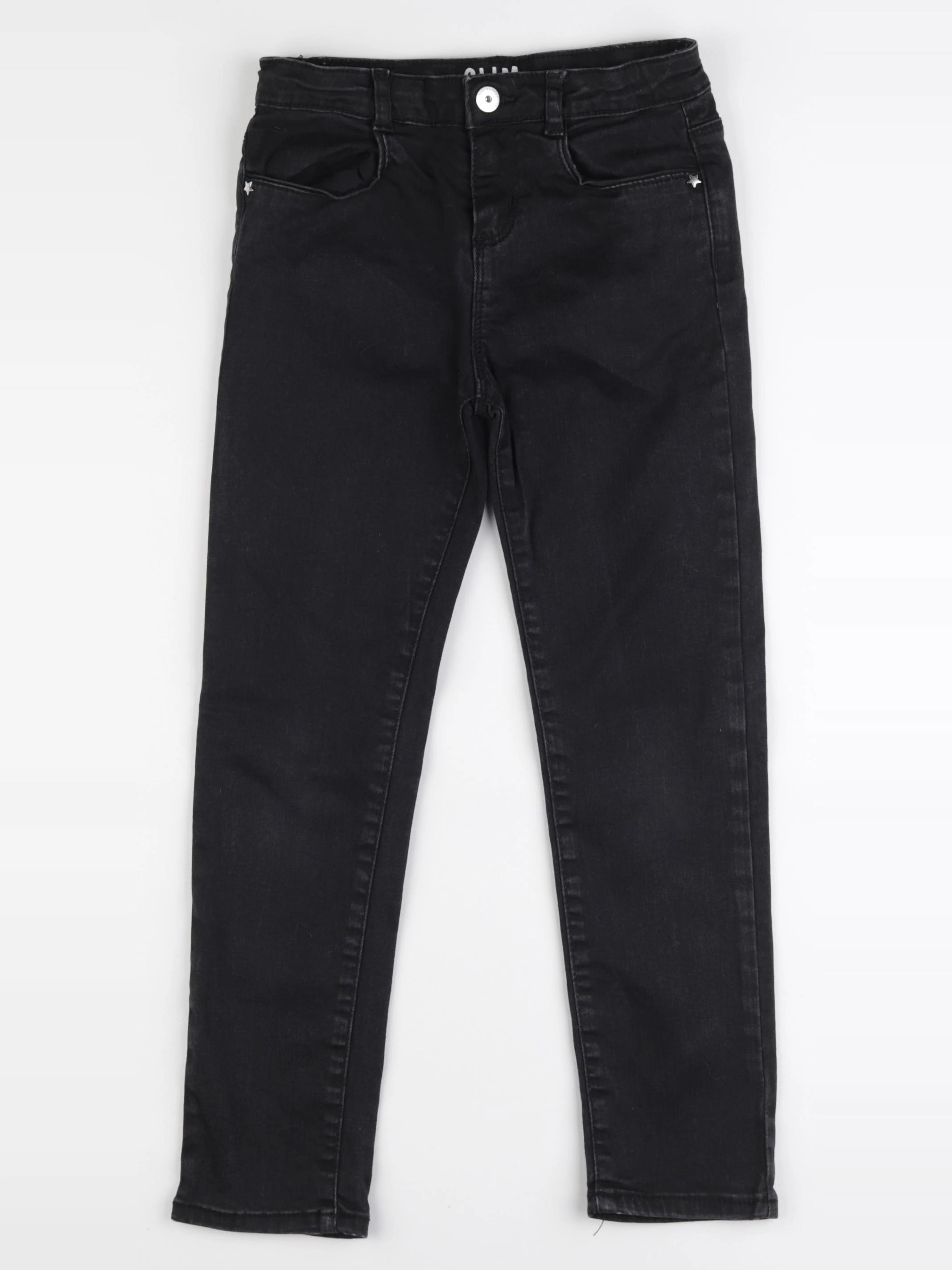 Vertbaudet - jean noir - 8 ans