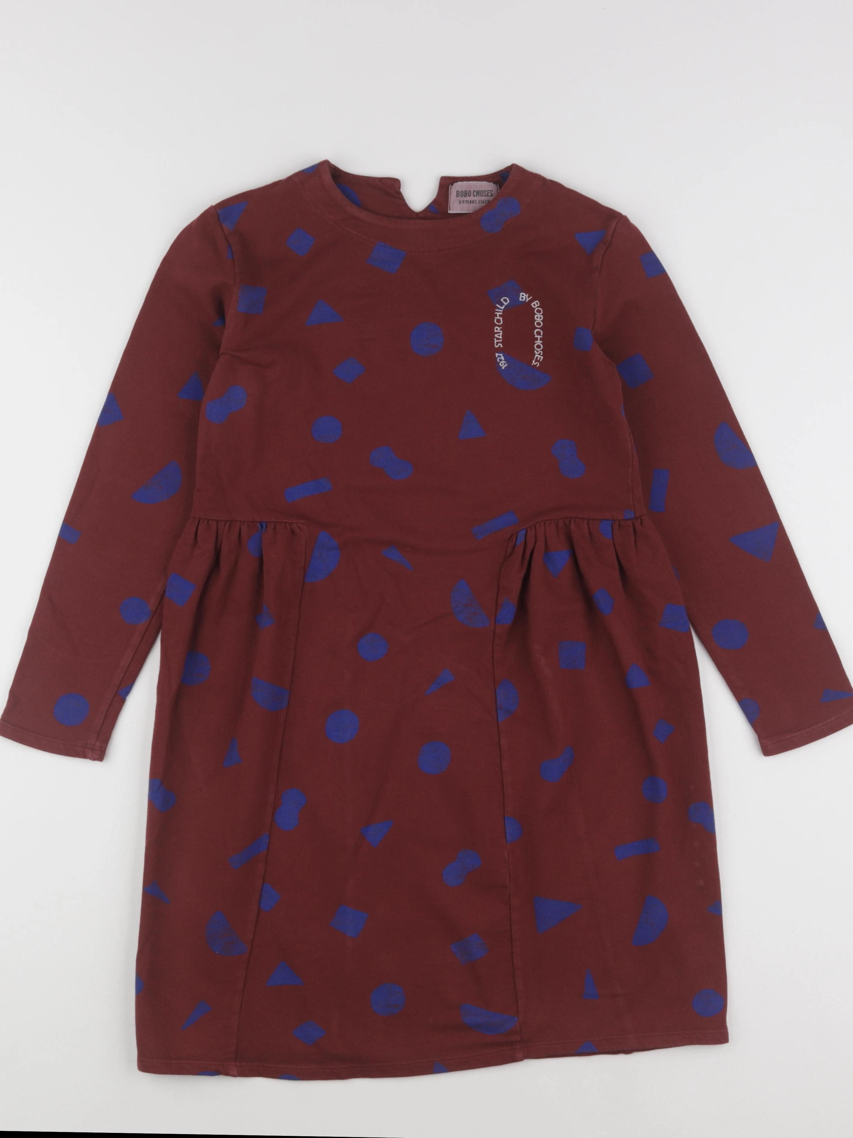Bobo Choses - robe rouge - 8/9 ans