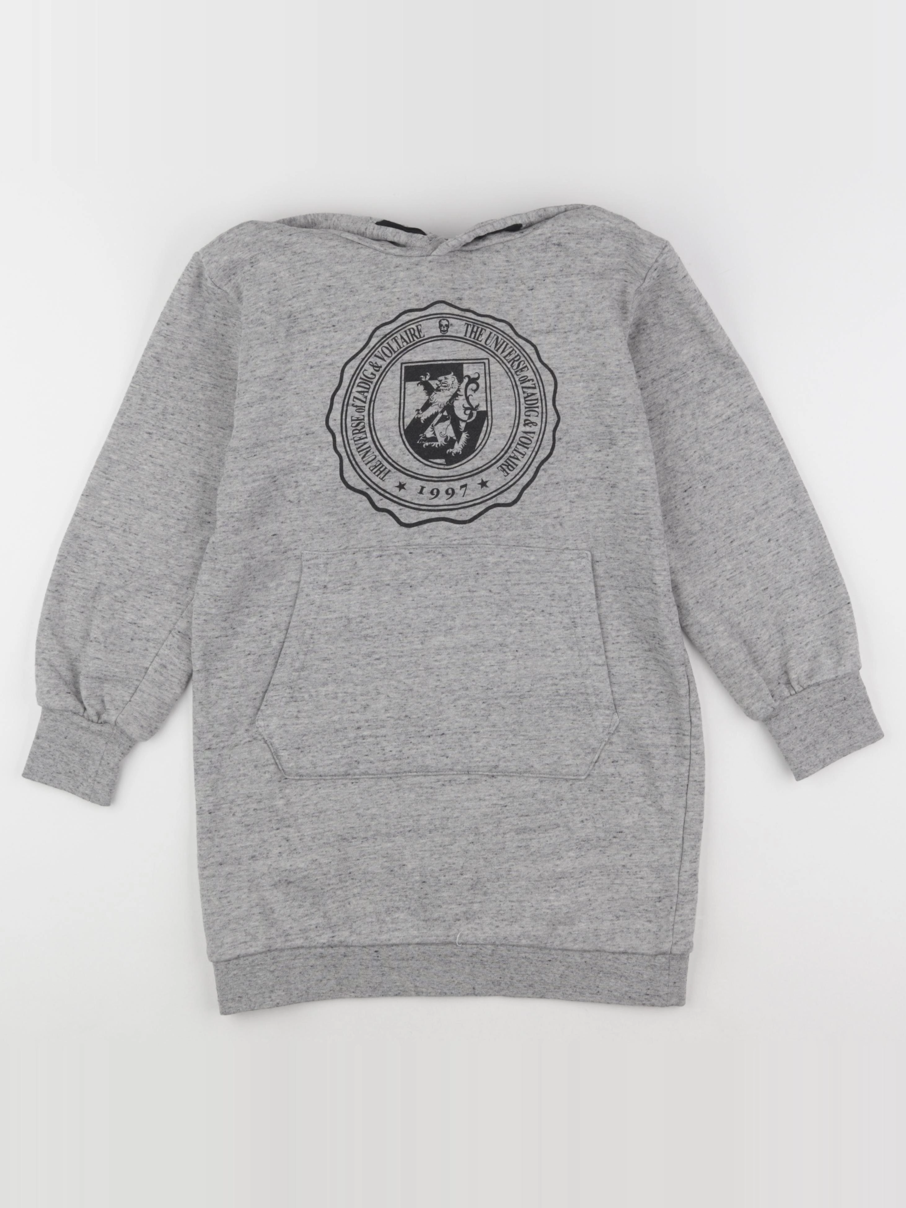 Zadig & Voltaire - robe gris - 10 ans