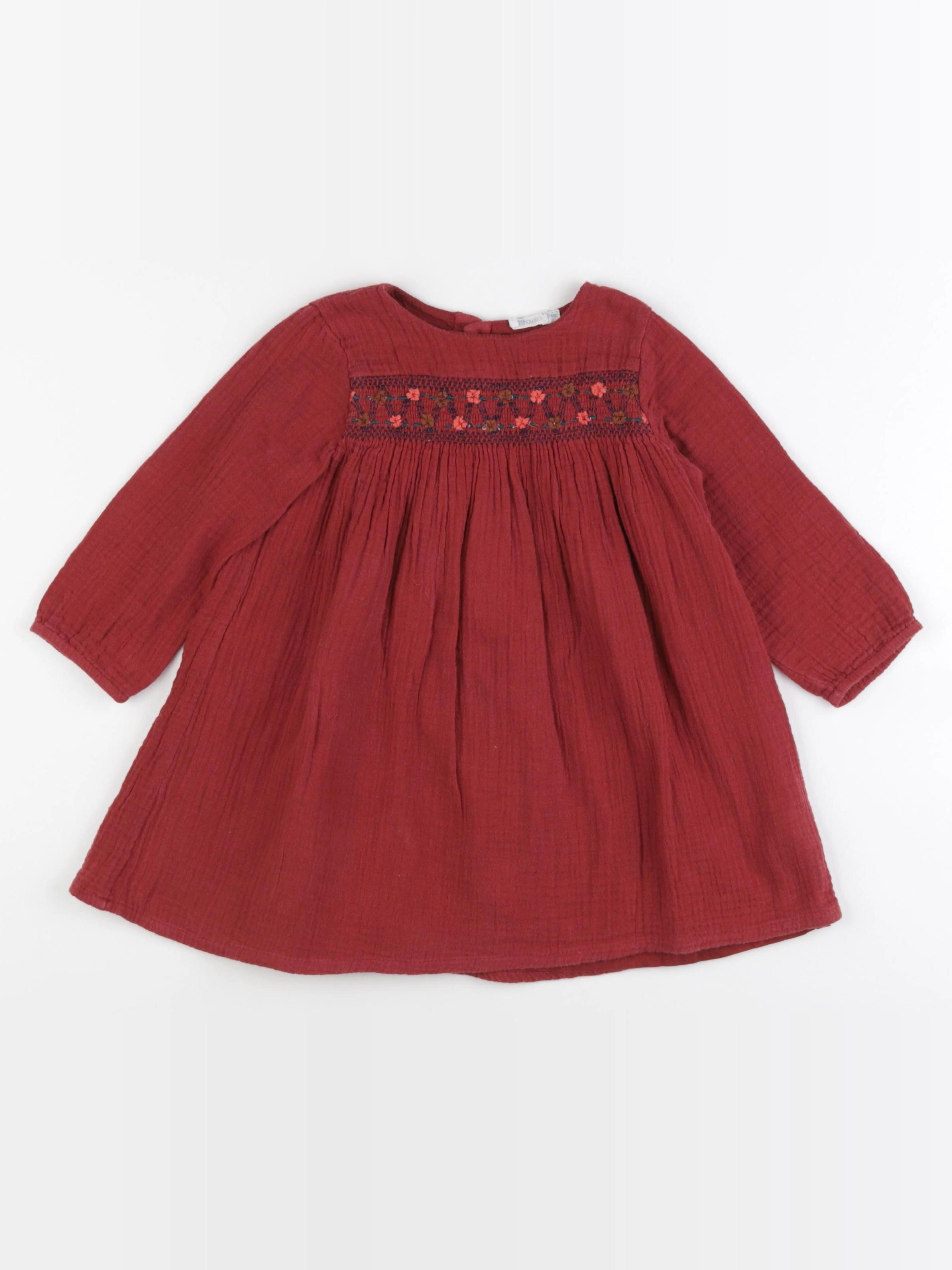 Boutchou - robe rouge - 24 mois
