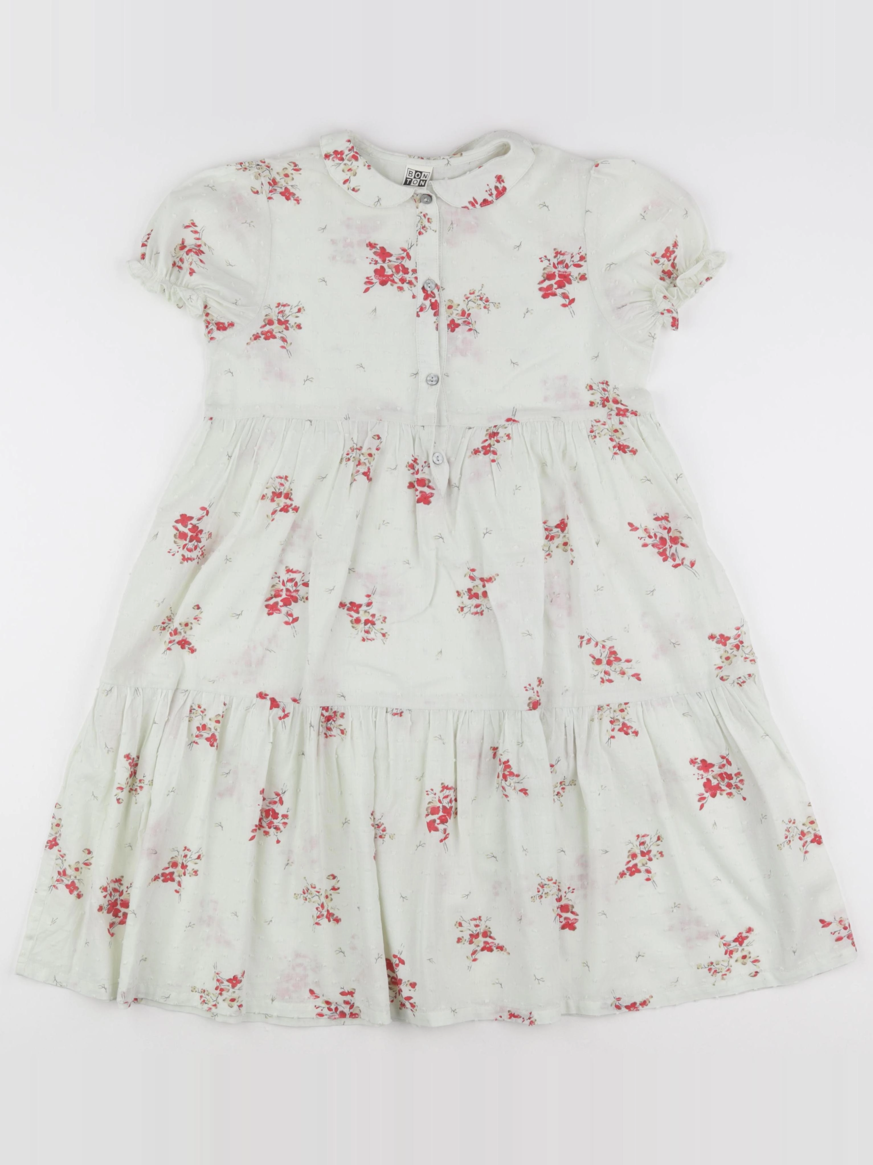 Bonton - robe vert - 10 ans