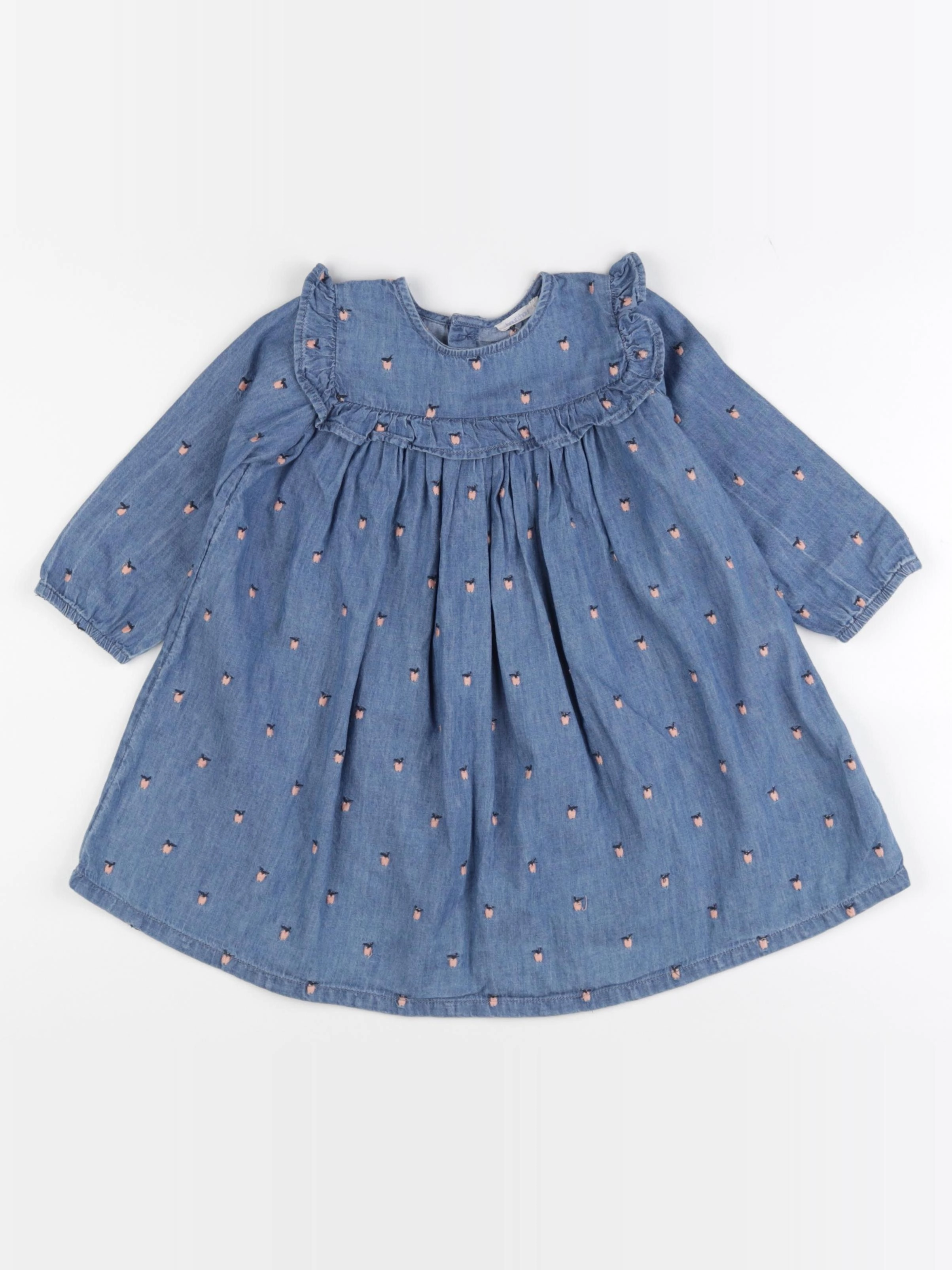 Boutchou - robe bleu - 24 mois