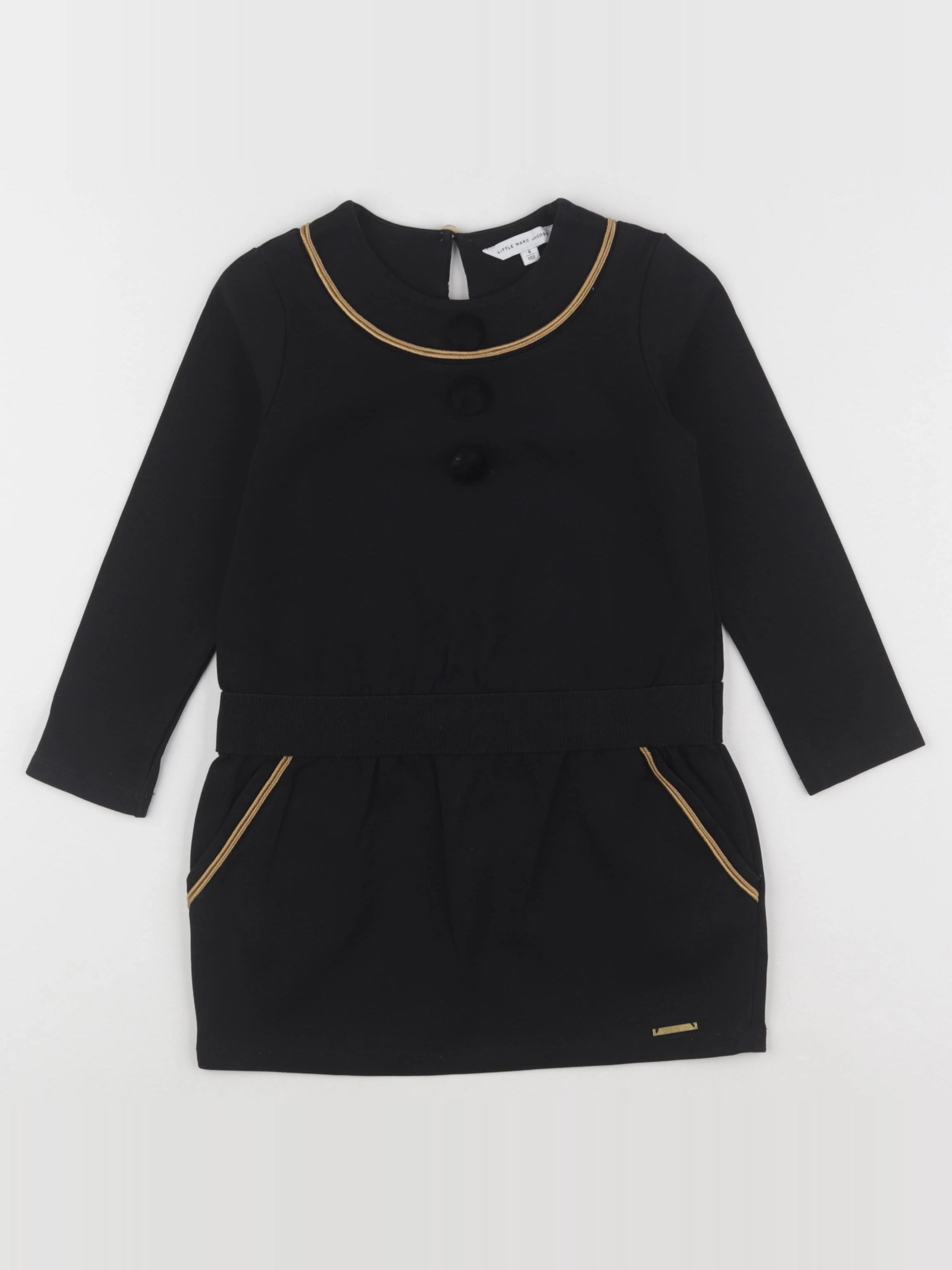 Little marc jacobs - robe noir - 4 ans