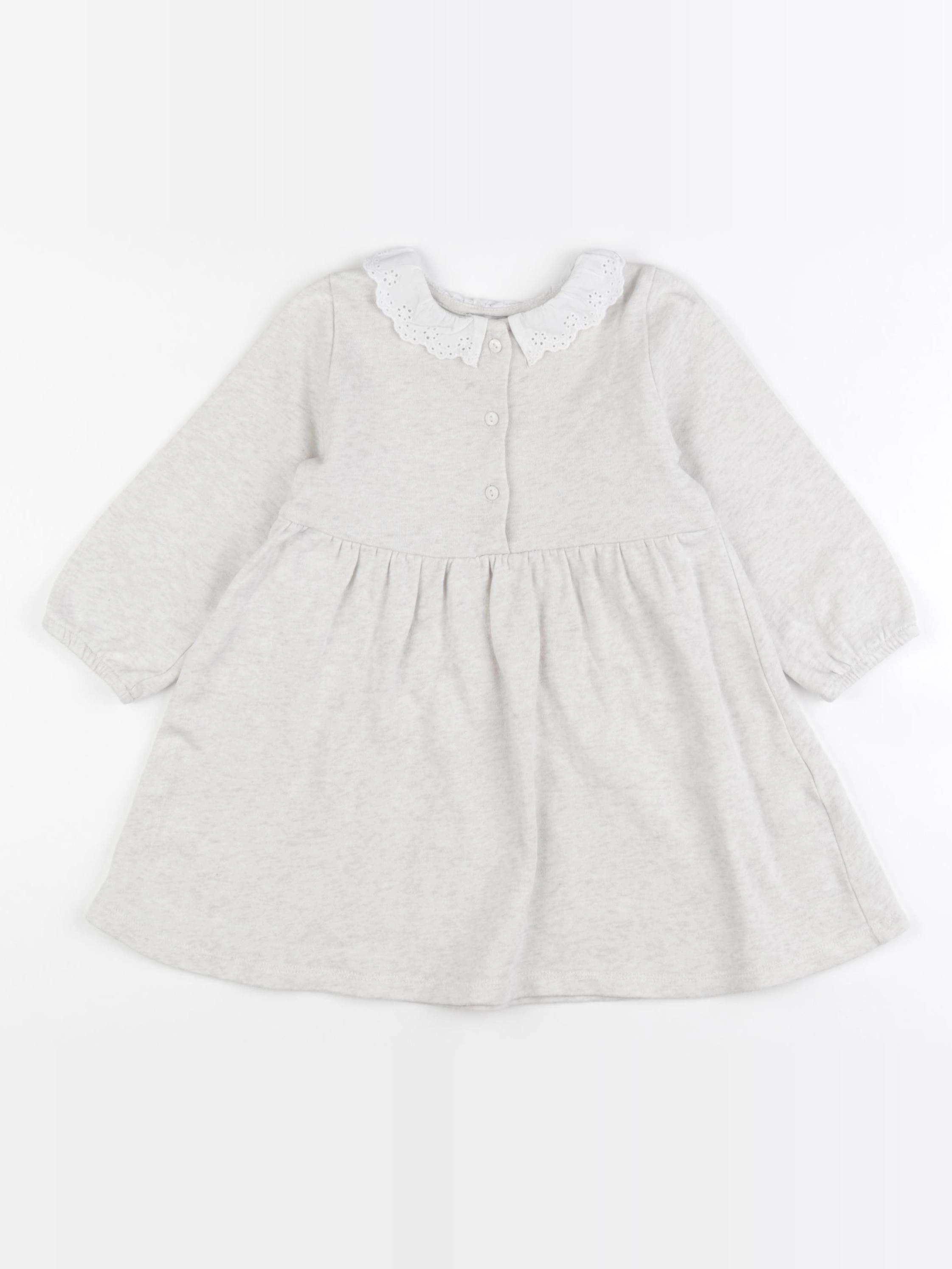Cyrillus - robe beige - 24 mois