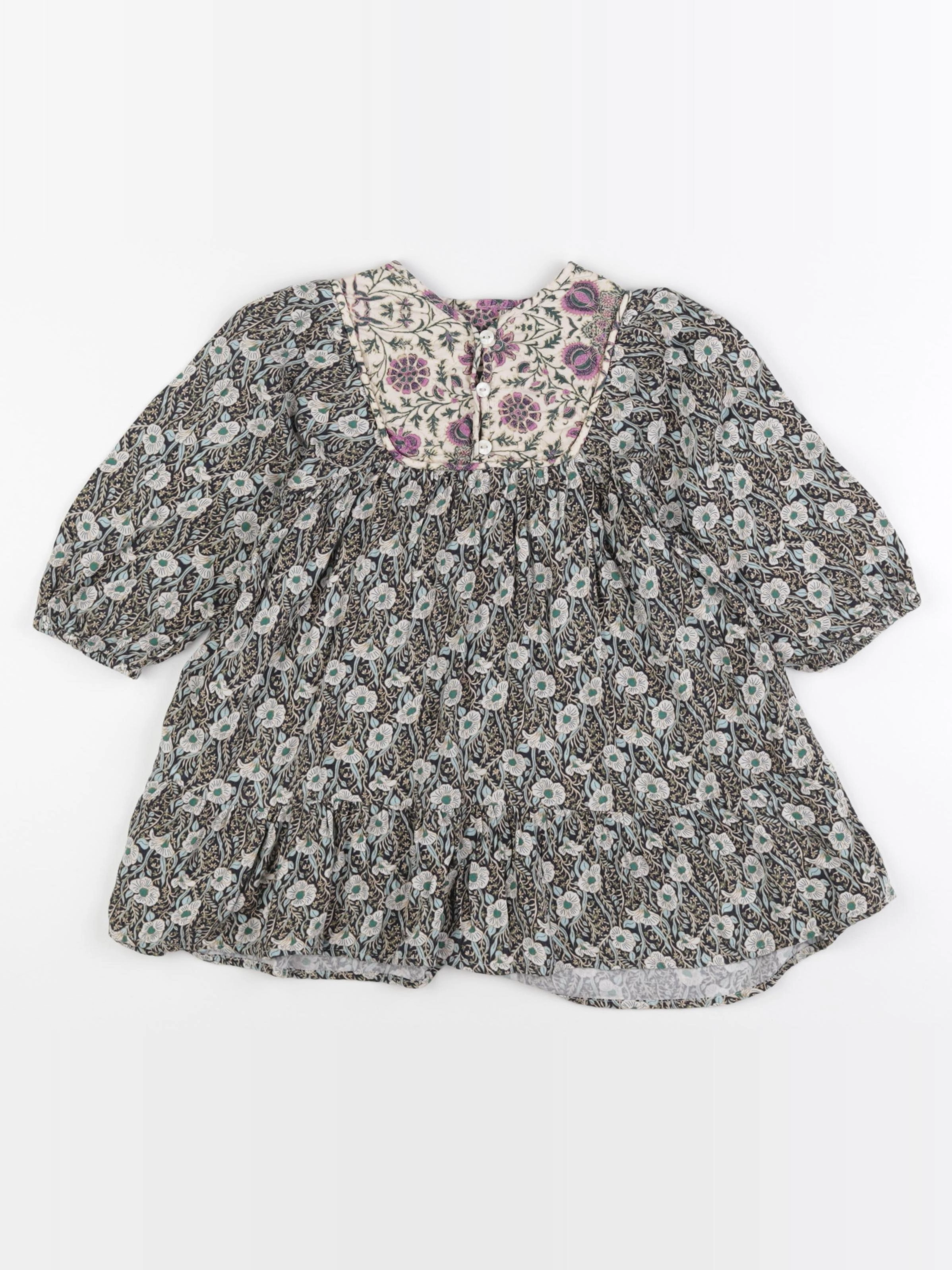 Zara - robe multicolore - 3/4 ans