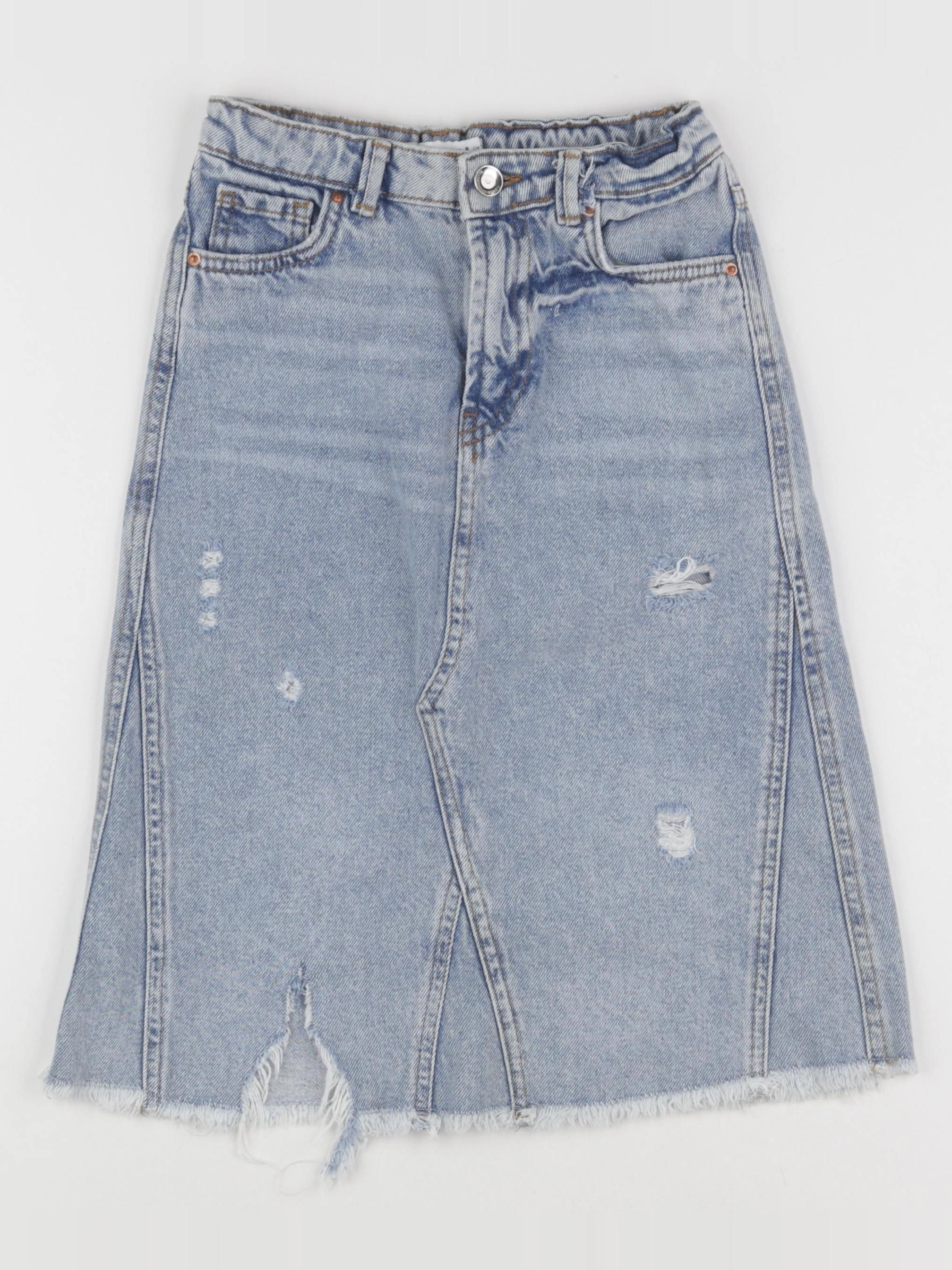 Zara - jupe bleu - 8 ans