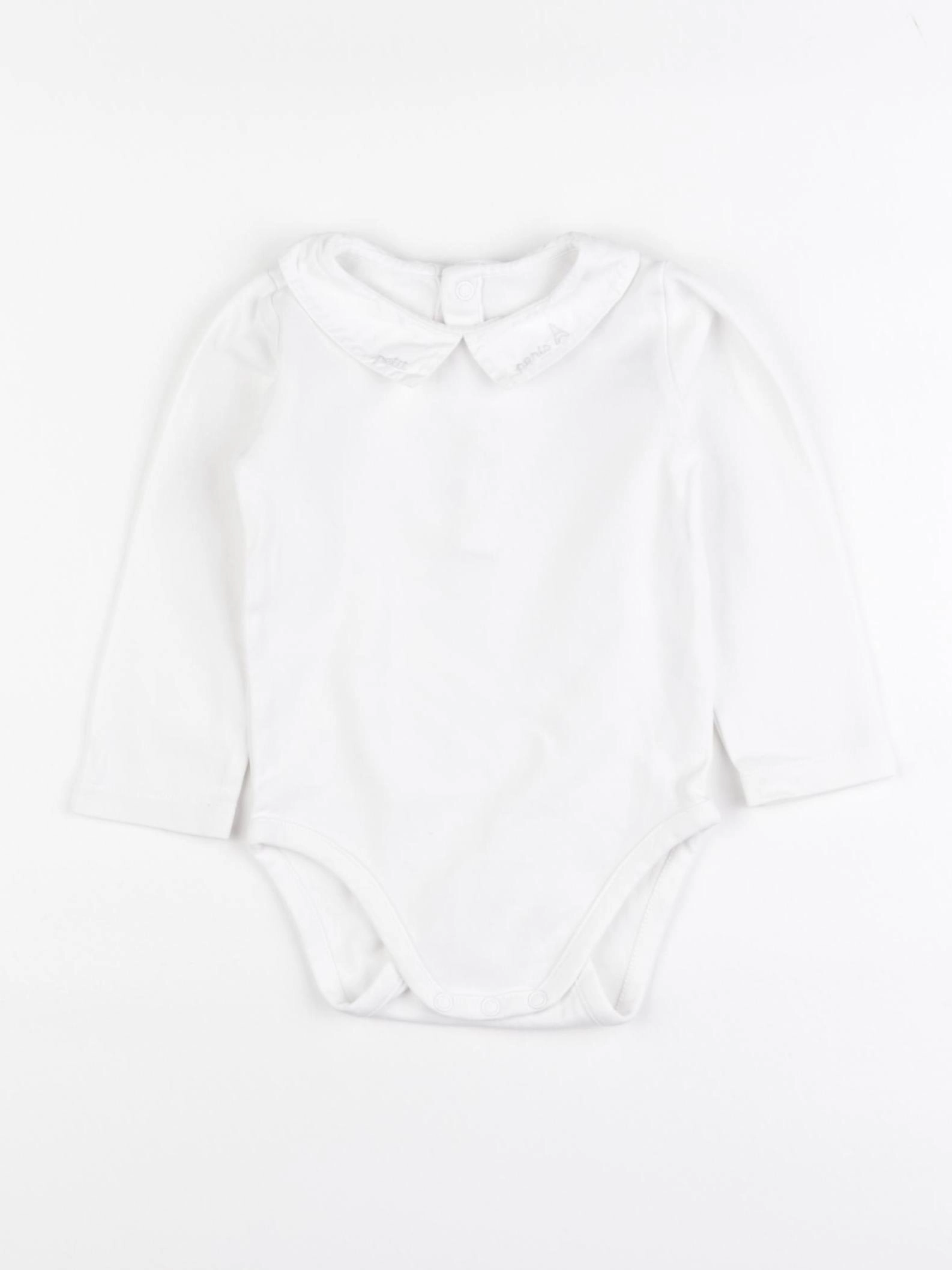 Jacadi - body à col blanc - 18 mois